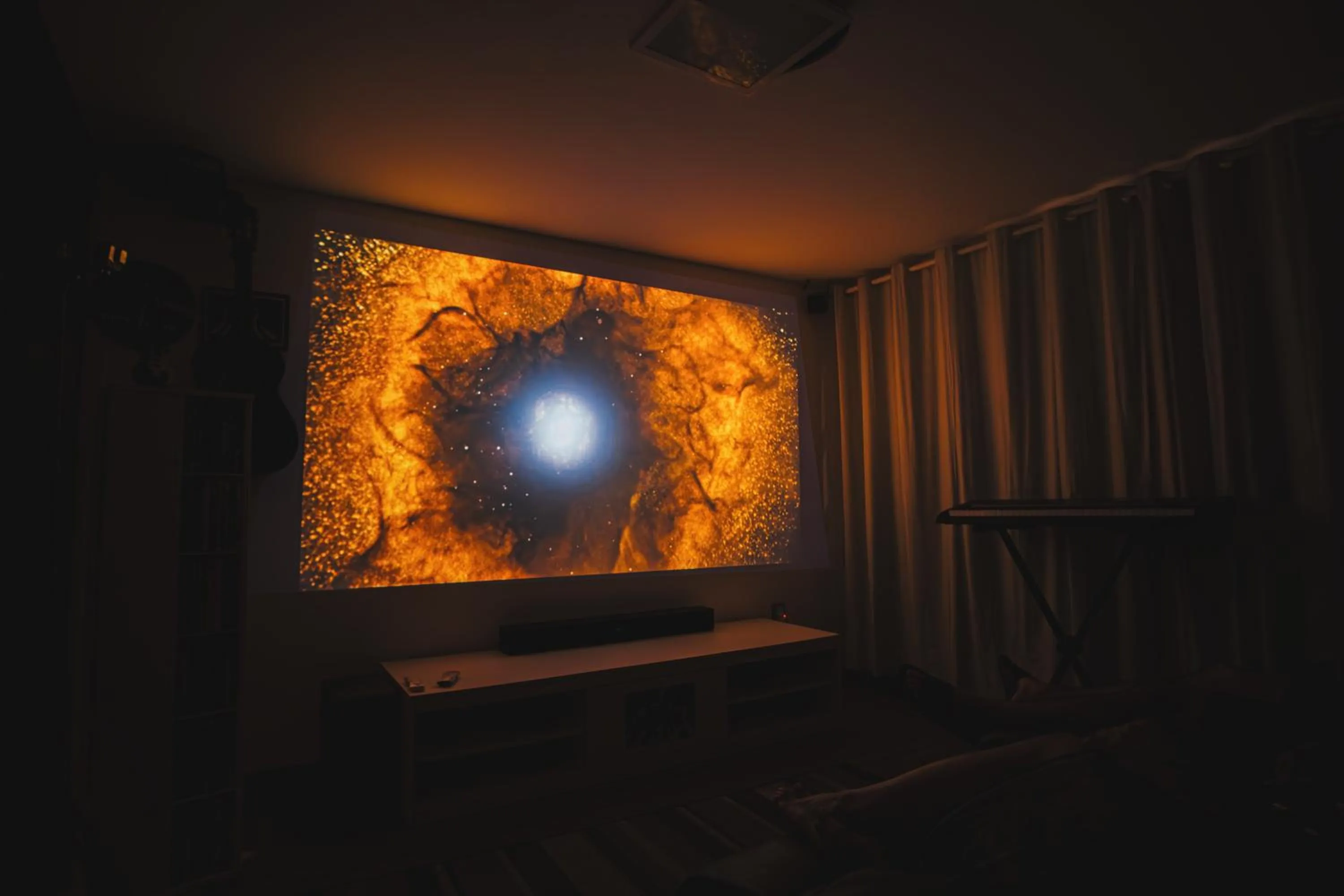 Communal lounge/ TV room in Pousada Arraial Inn