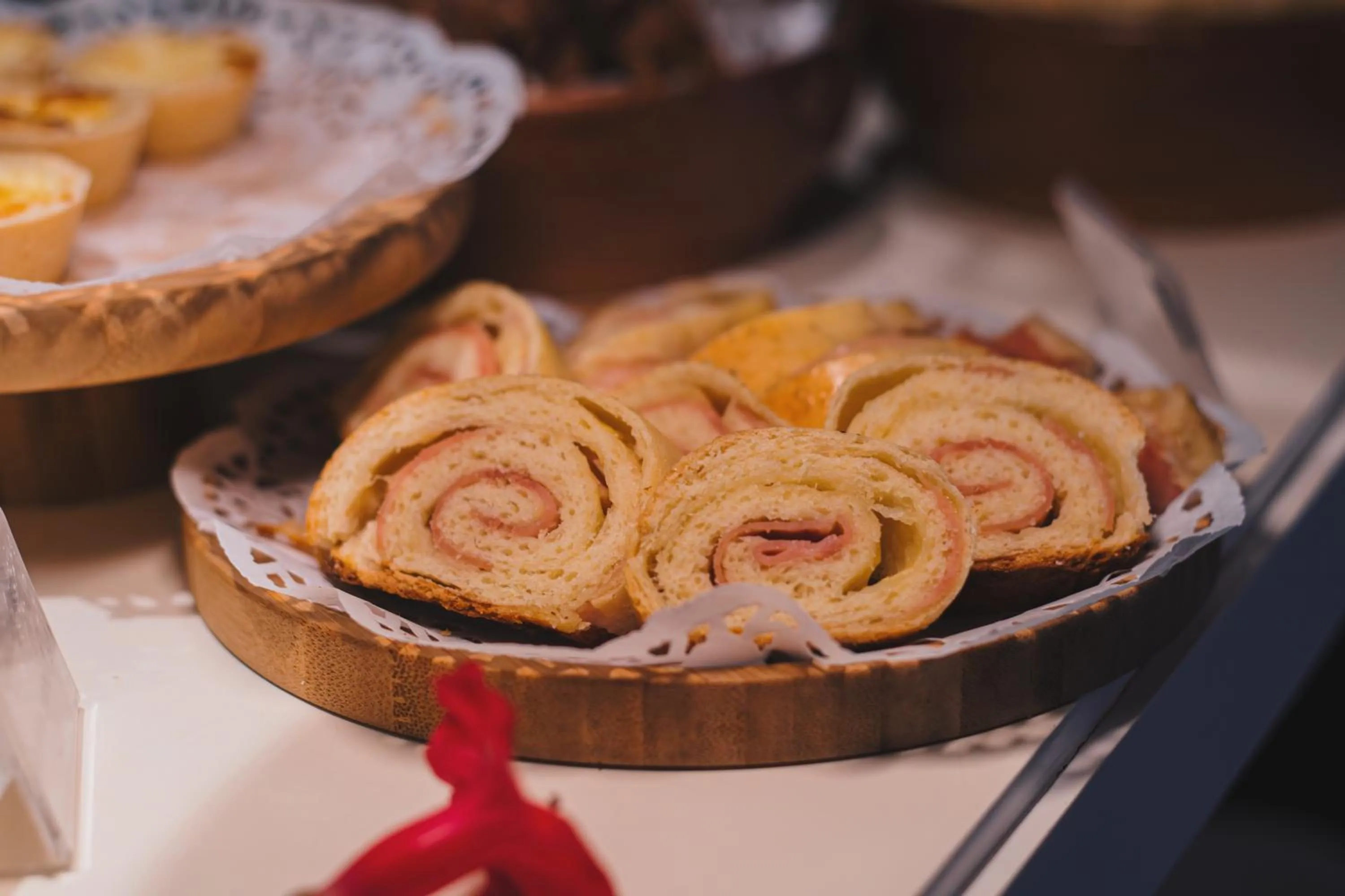 Buffet breakfast in Pousada Arraial Inn