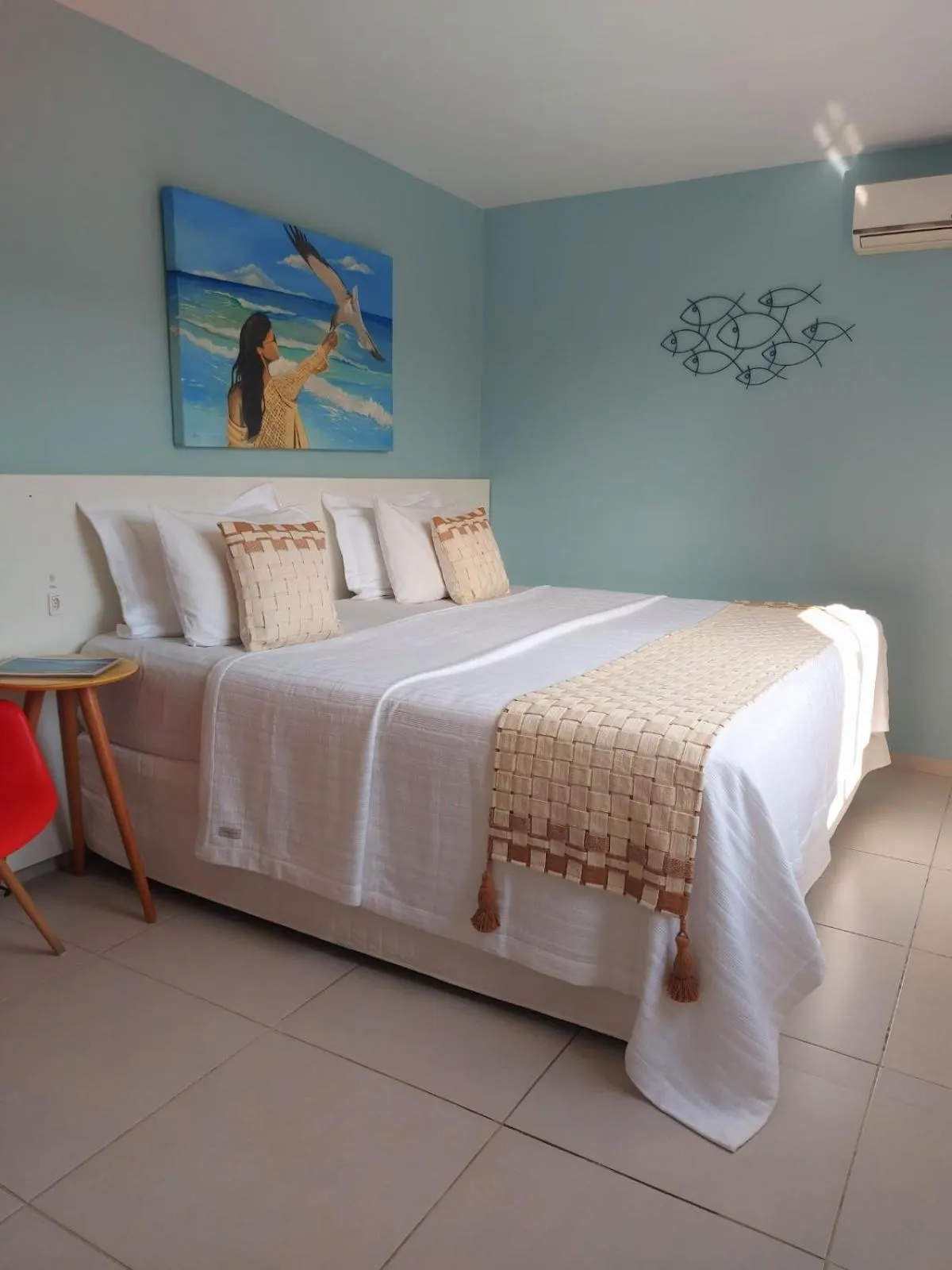 Bed in Pousada Arraial Inn