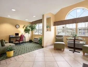 Lobby or reception in Days Inn & Suites by Wyndham Lafayette IN