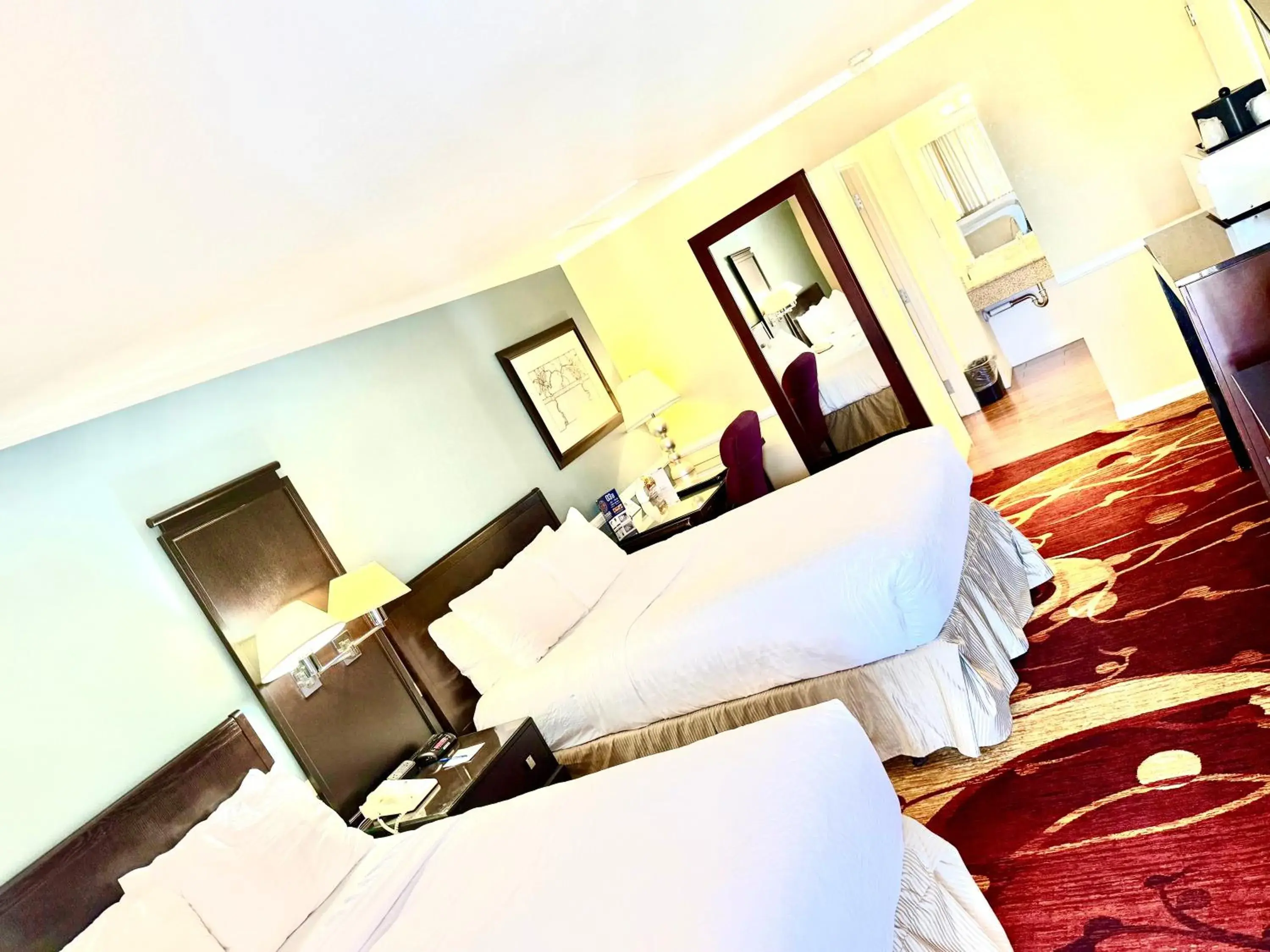 Bedroom in Clarion Inn Near China Lake Naval Station Bedroom in Clarion Inn Near China Lake Naval Station