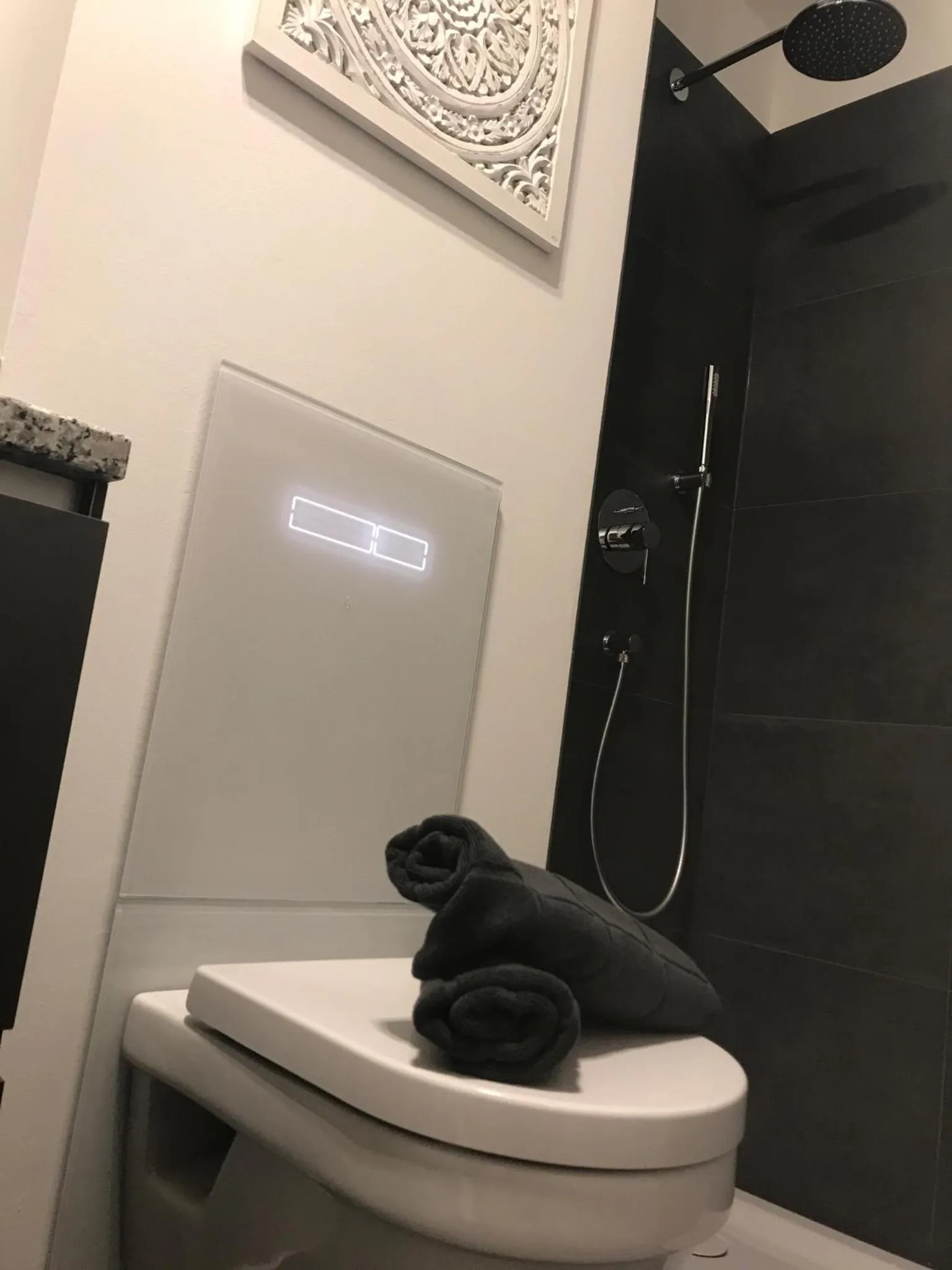 Bathroom in Ferienwohnung Gipfelnest