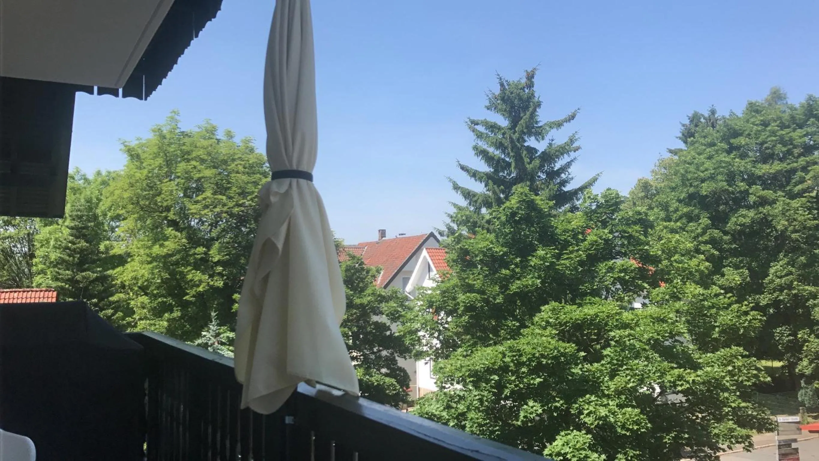 Balcony/Terrace in Ferienwohnung Gipfelnest
