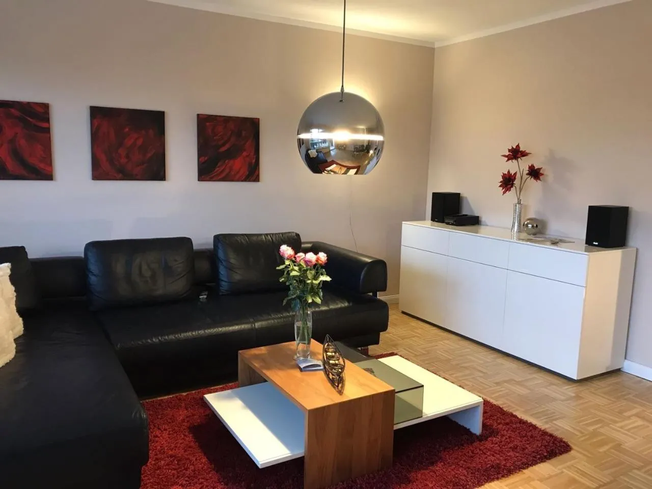 Living room in Ferienwohnung Gipfelnest
