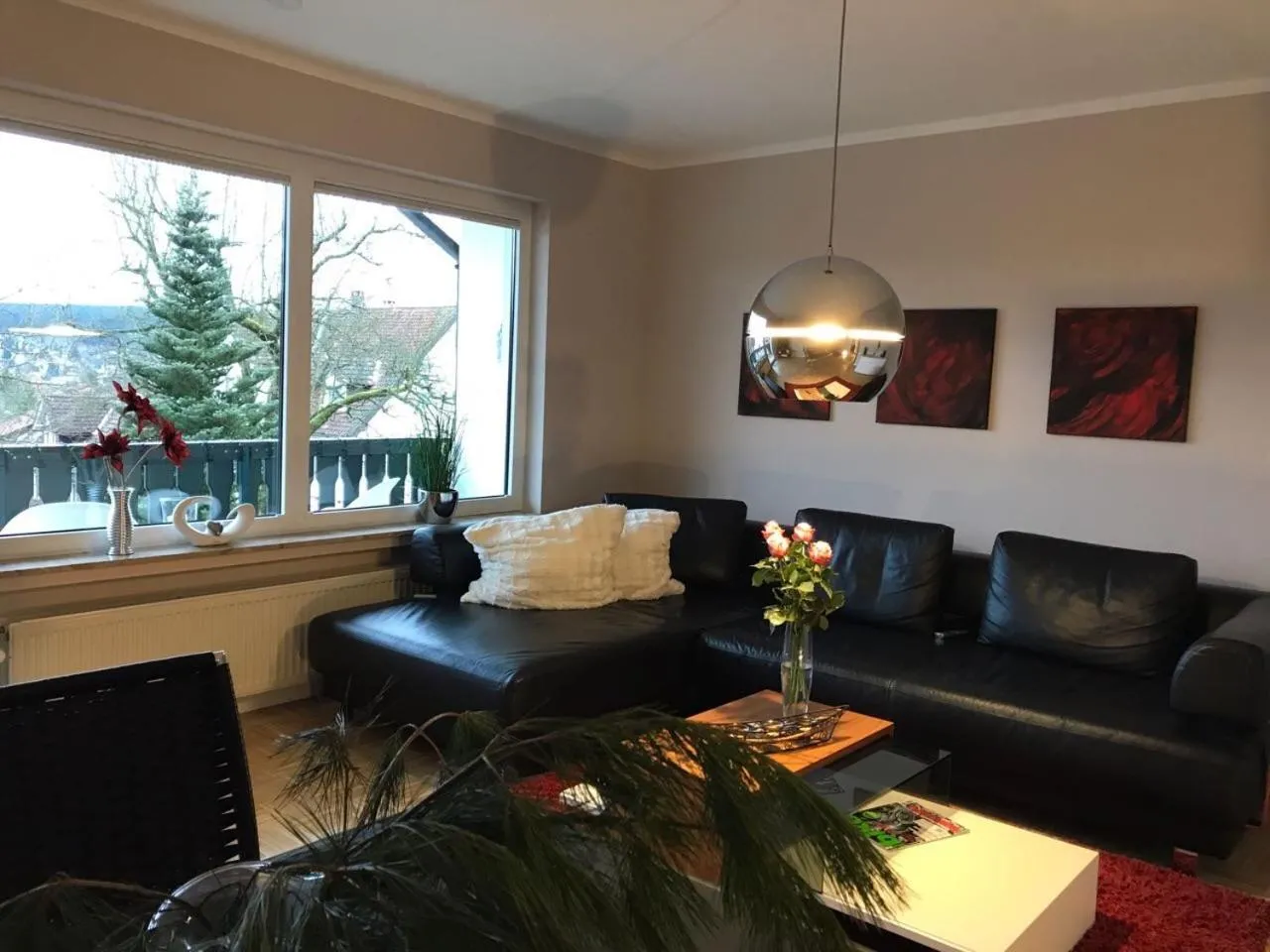 Living room in Ferienwohnung Gipfelnest