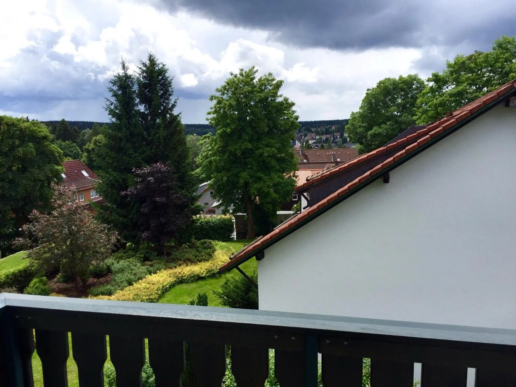 Balcony/Terrace in Ferienwohnung Gipfelnest