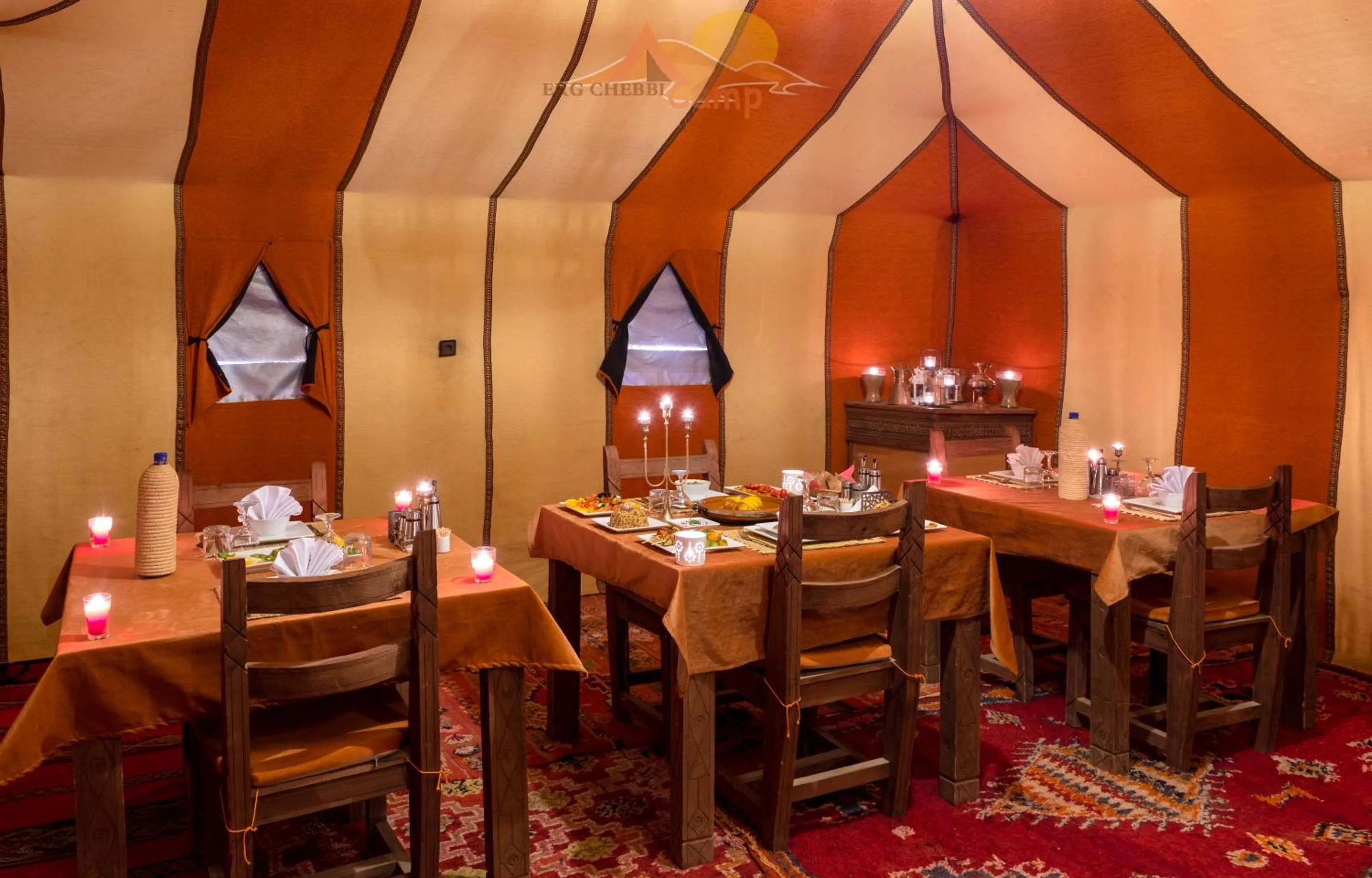 Dinner in Erg Chebbi Camp