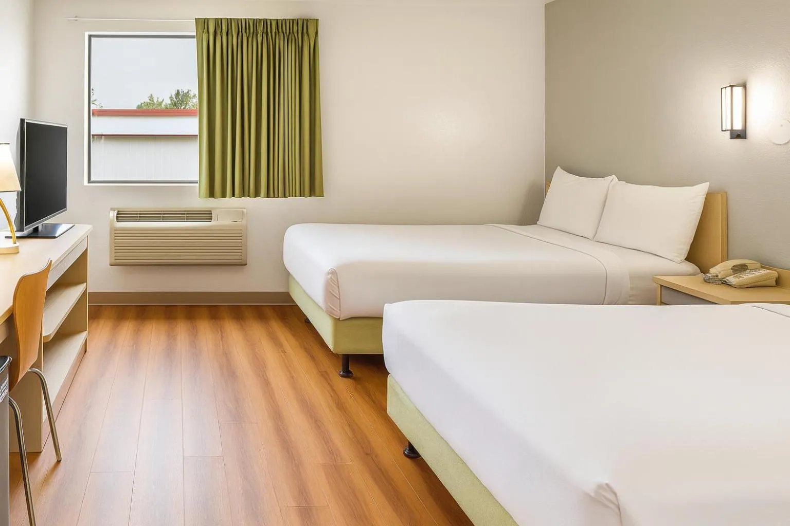 Bed in Motel 6 Ogden, UT- Downtown