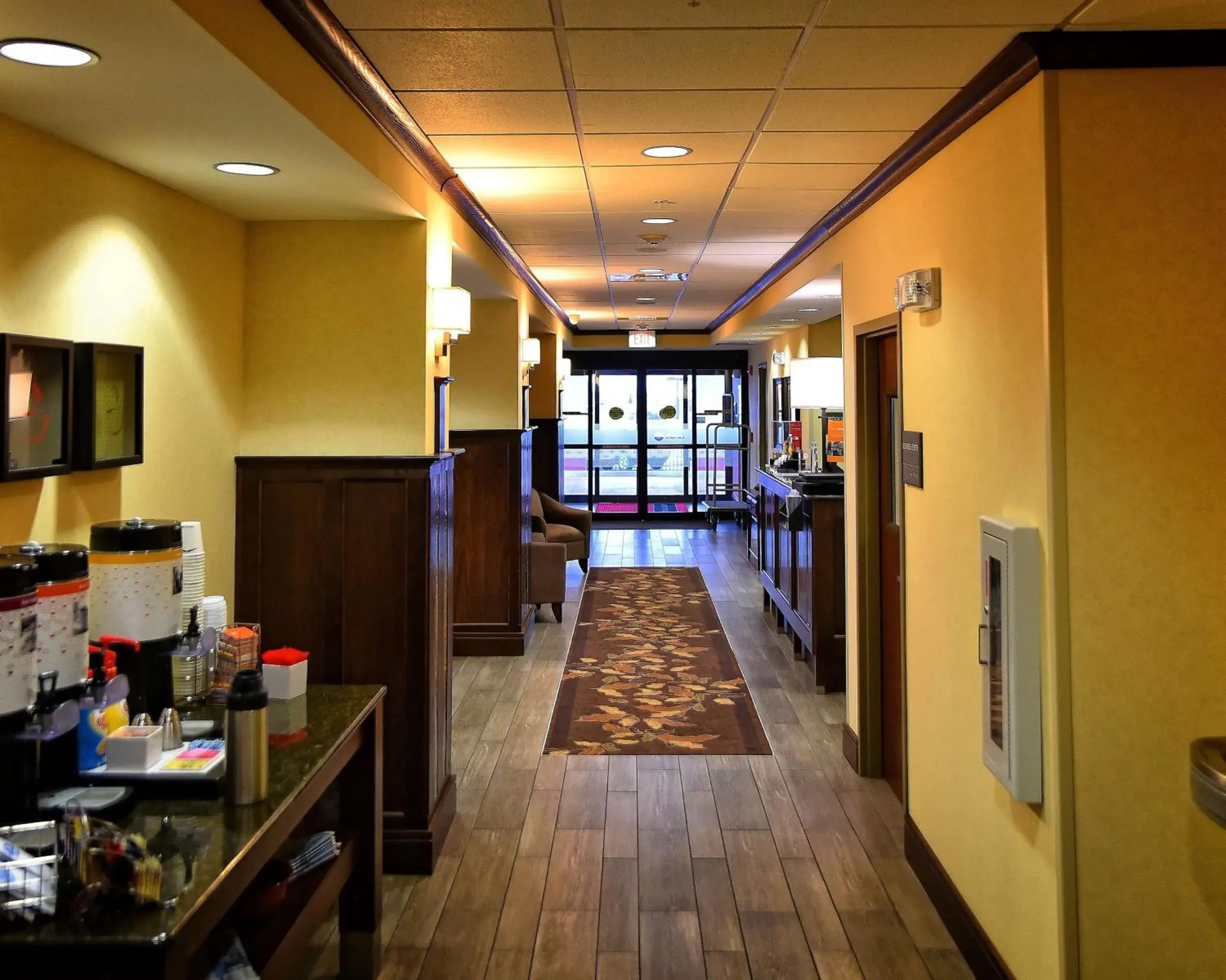 Lobby or reception in Hampton Inn Geneseo Lobby or reception in Hampton Inn Geneseo