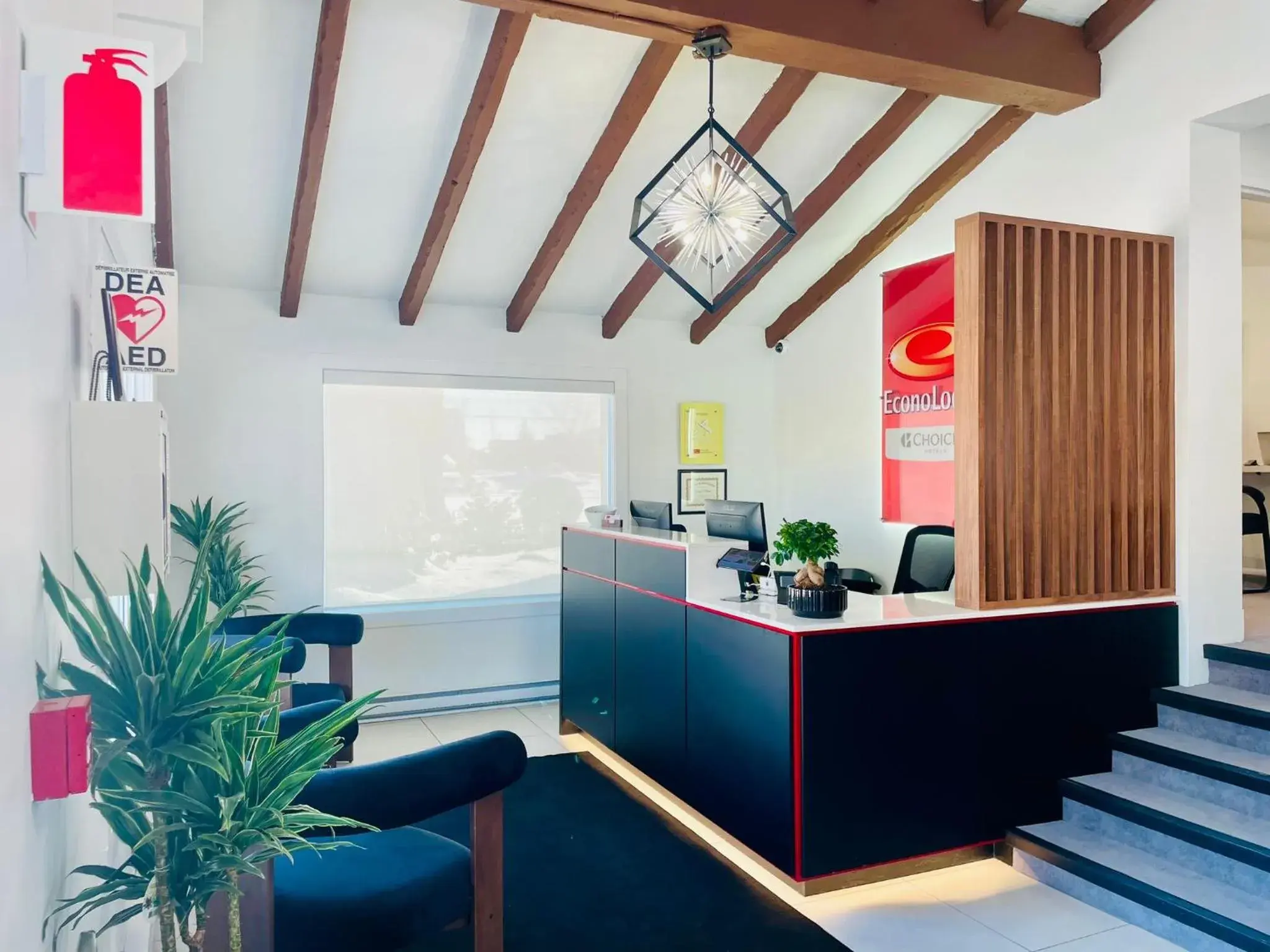 Lobby or reception in Econo Lodge Hotel Brossard Lobby or reception in Econo Lodge Hotel Brossard