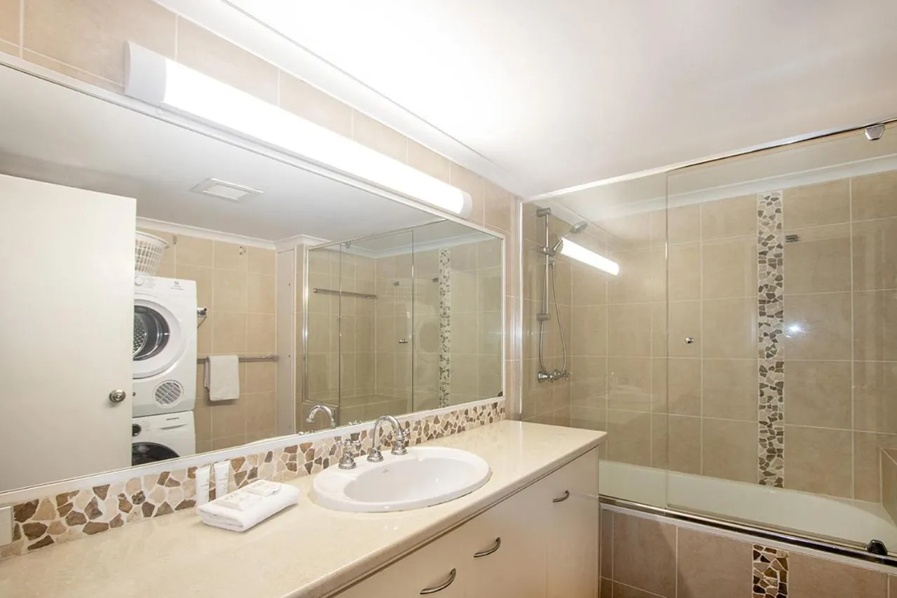 Bathroom in Sandcastles On Currumbin Beachfront, Gold Coast