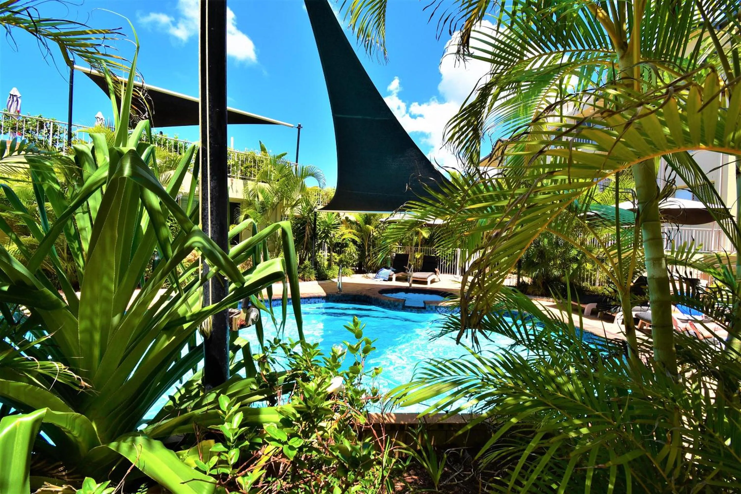 Swimming pool in Sandcastles On Currumbin Beachfront, Gold Coast
