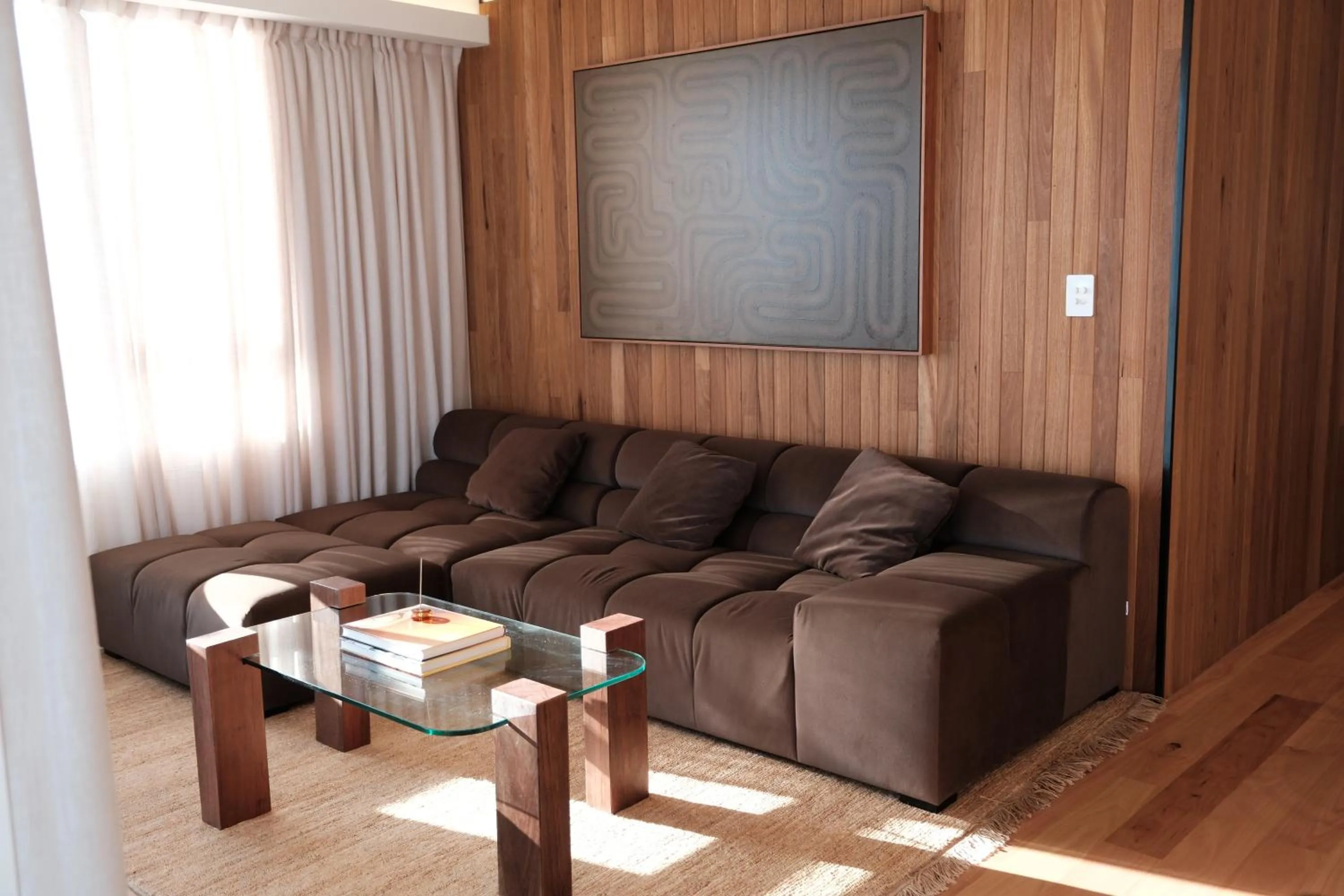Living room in Burleigh Beach Tower