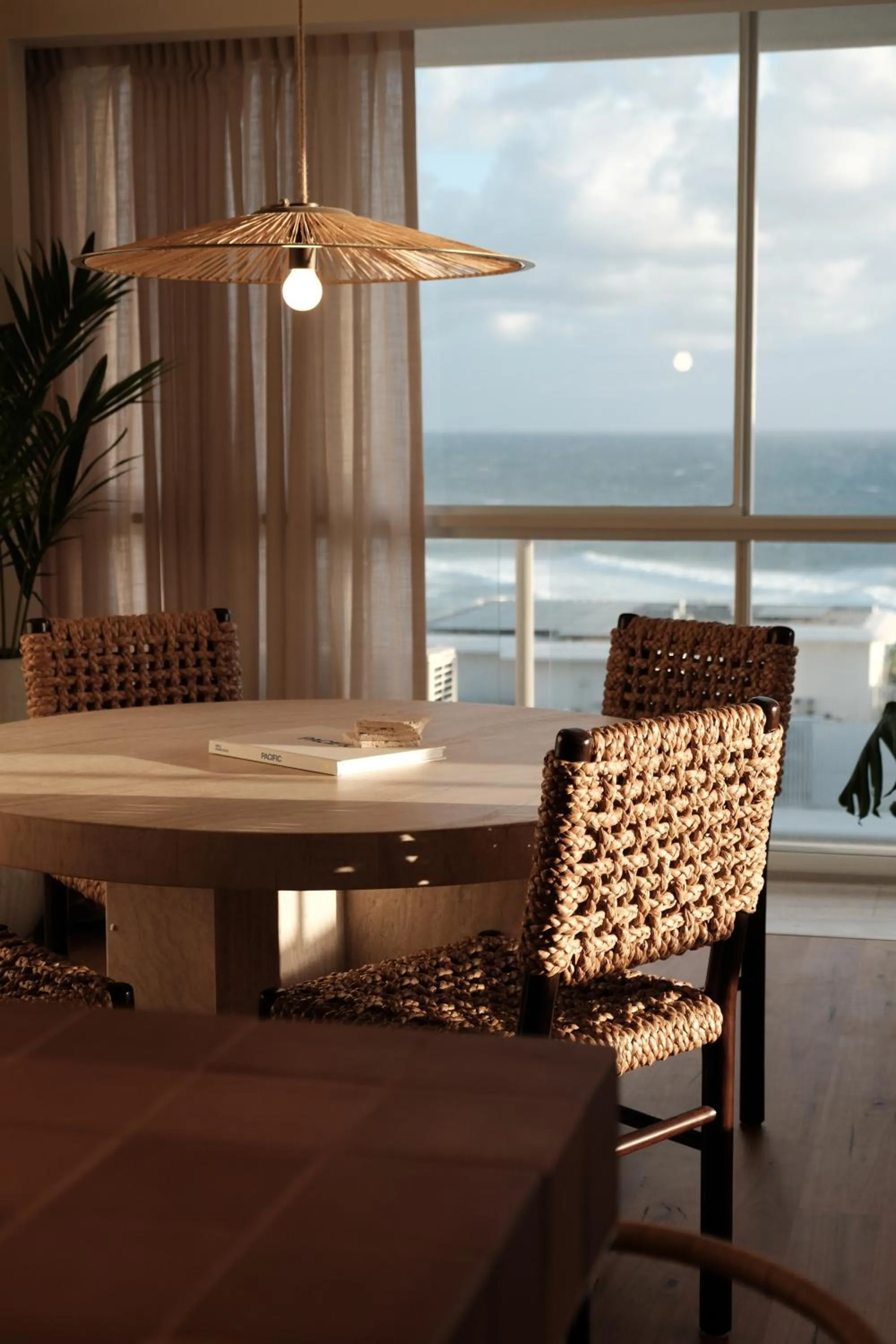 Dining area in Burleigh Beach Tower