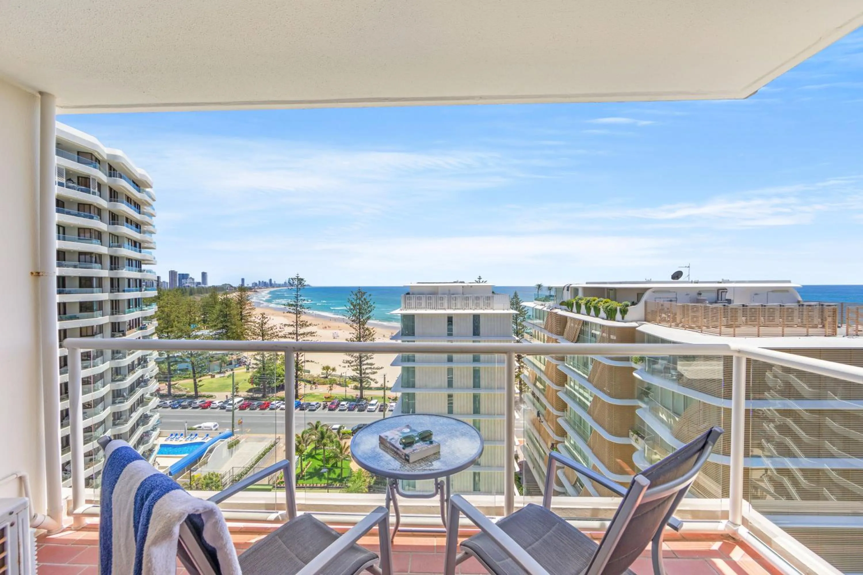 Patio in Burleigh Beach Tower