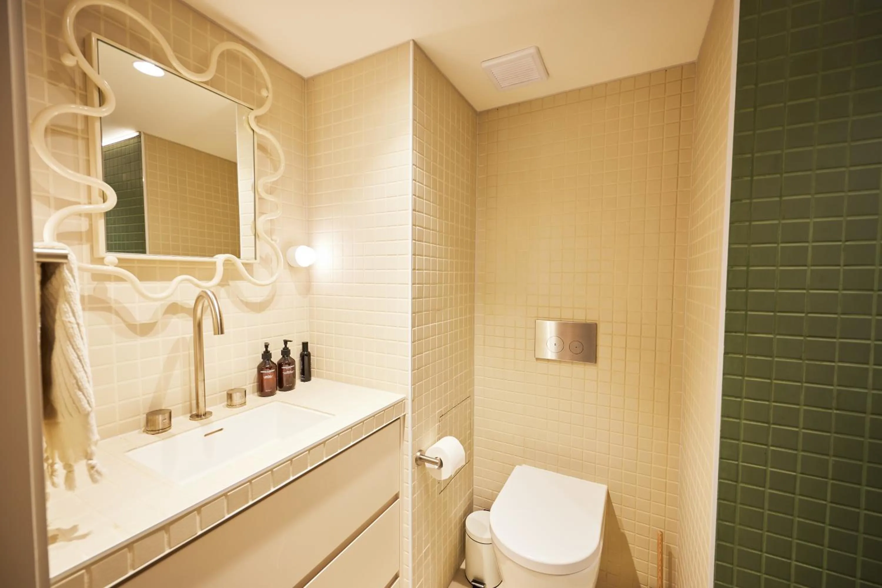 Bathroom in Burleigh Beach Tower