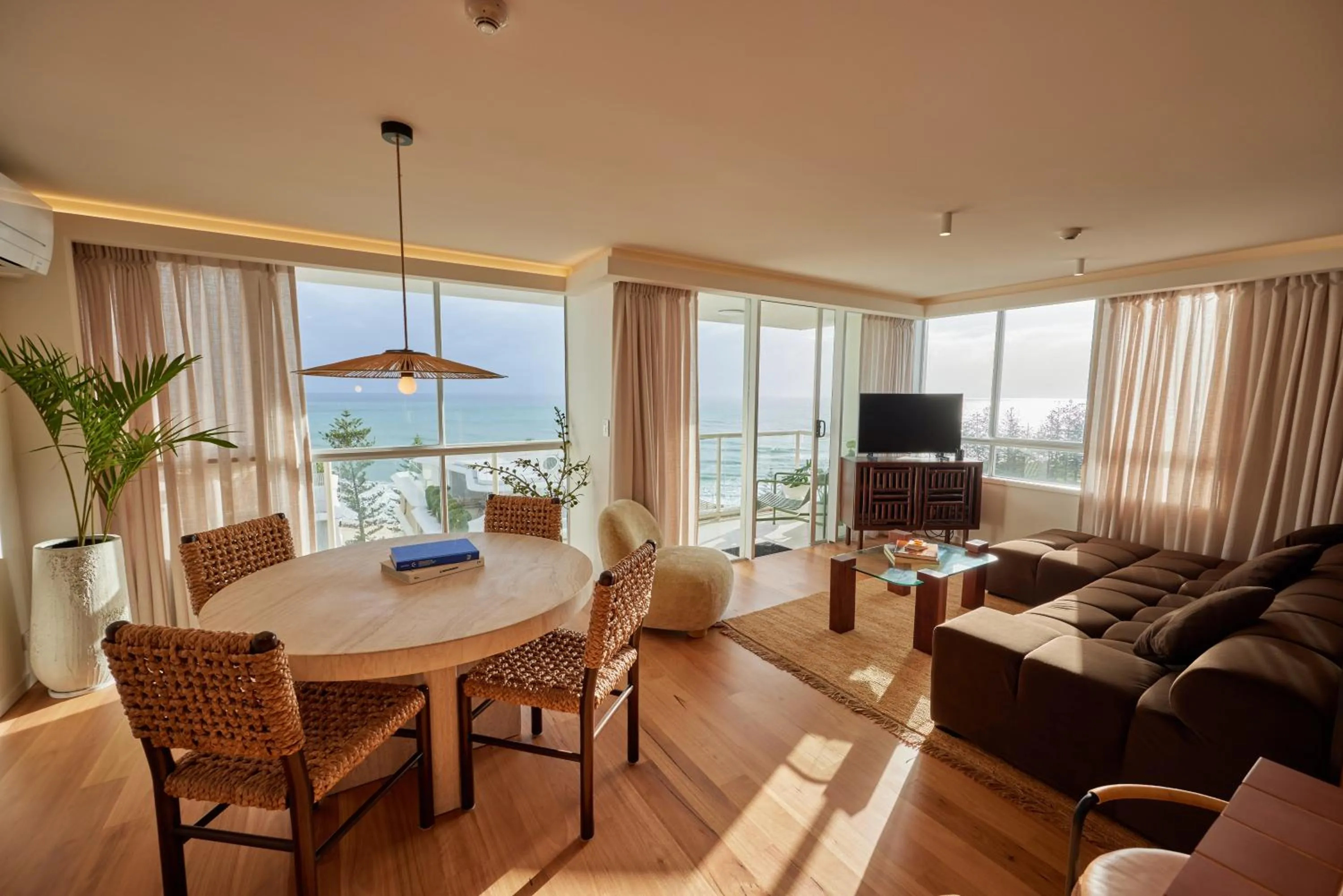 Living room in Burleigh Beach Tower