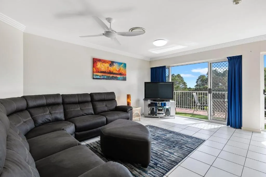 Living room in White Crest Apartments