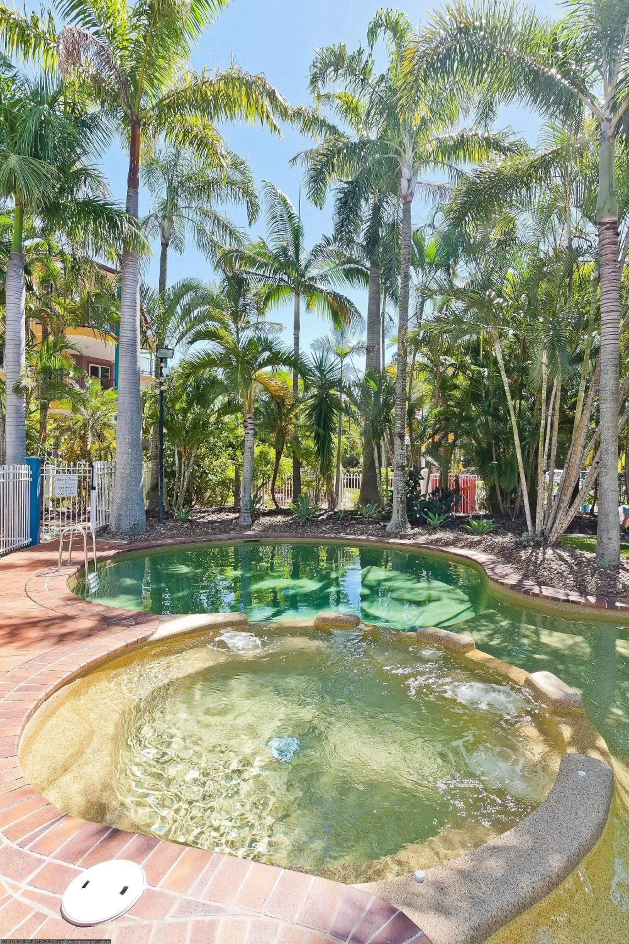 Swimming pool in White Crest Apartments
