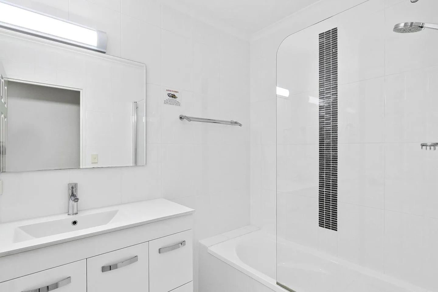 Bathroom in White Crest Apartments