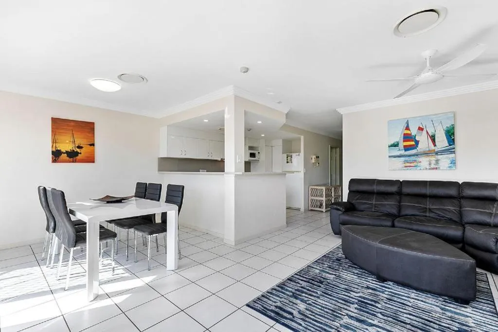 Living room in White Crest Apartments