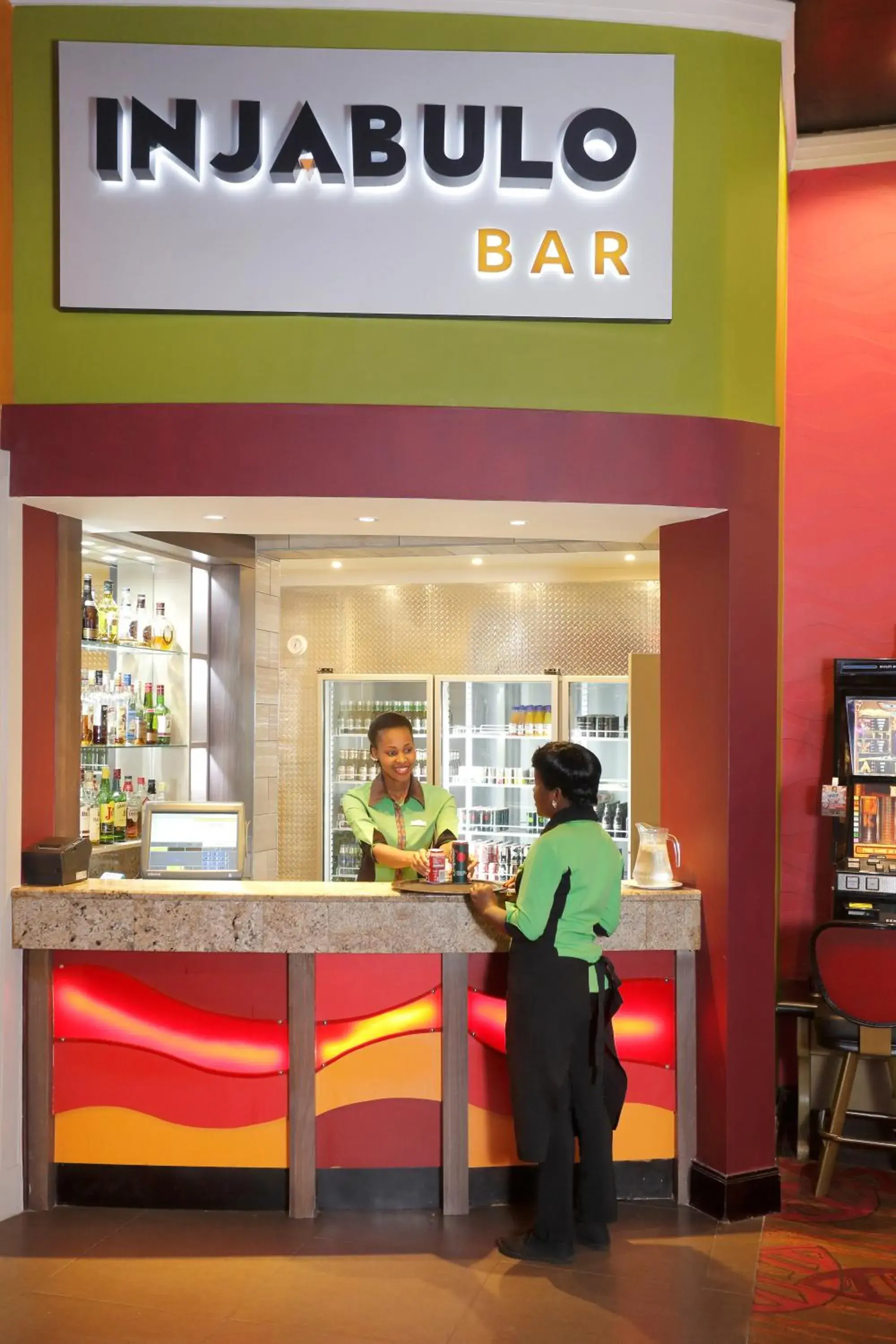 Lounge or bar in Peermont Metcourt at Umfolozi, Empangeni Lounge or bar in Peermont Metcourt at Umfolozi, Empangeni