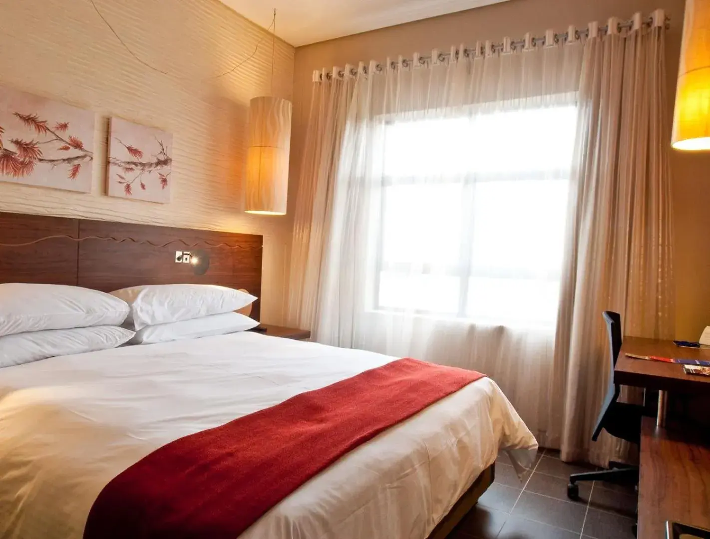 Bedroom, Bed in Peermont Metcourt at Umfolozi, Empangeni Bedroom, Bed in Peermont Metcourt at Umfolozi, Empangeni