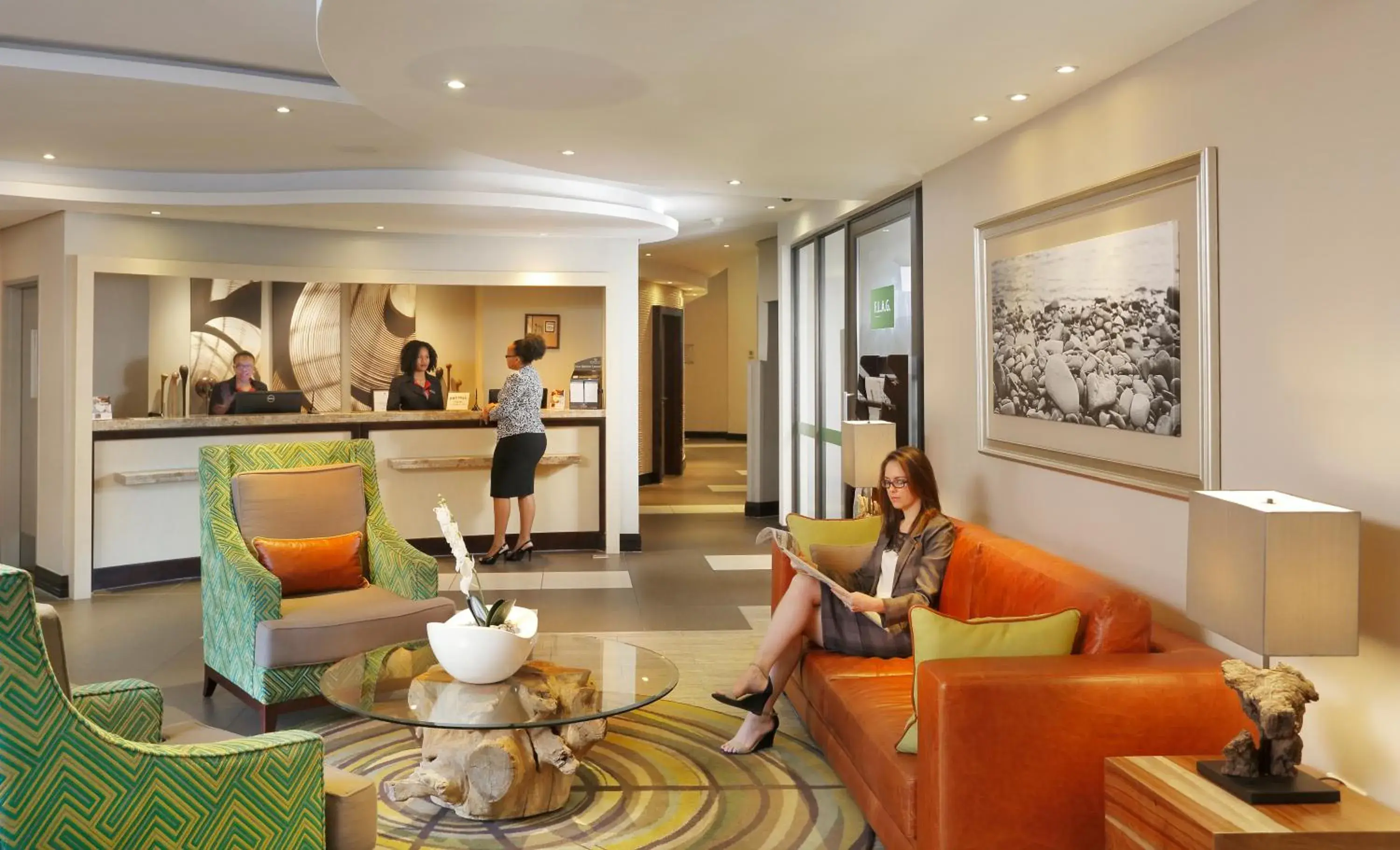 Lobby or reception in Peermont Metcourt at Umfolozi, Empangeni Lobby or reception in Peermont Metcourt at Umfolozi, Empangeni