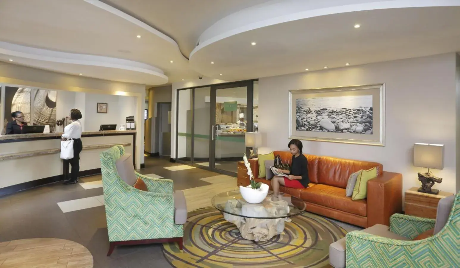 Lobby or reception in Peermont Metcourt at Umfolozi, Empangeni Lobby or reception in Peermont Metcourt at Umfolozi, Empangeni