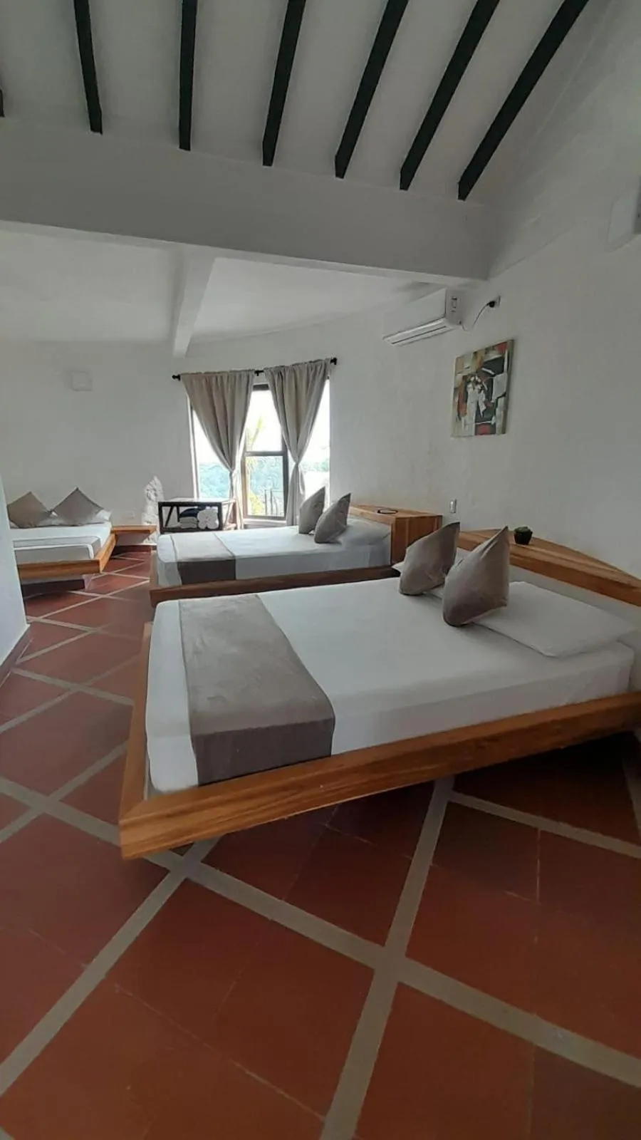 Bed in La Manola Finca Hotel