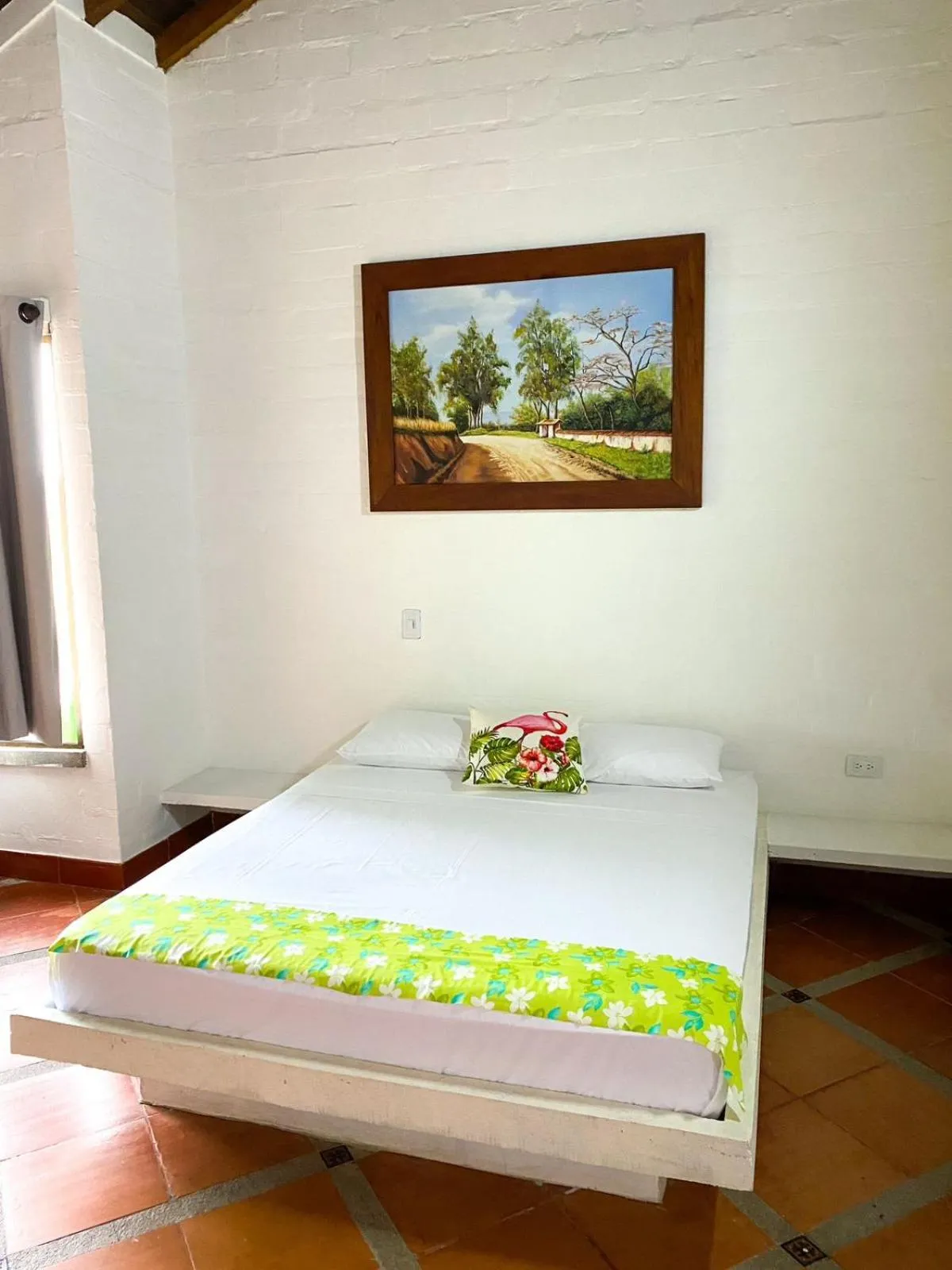 Bed in La Manola Finca Hotel