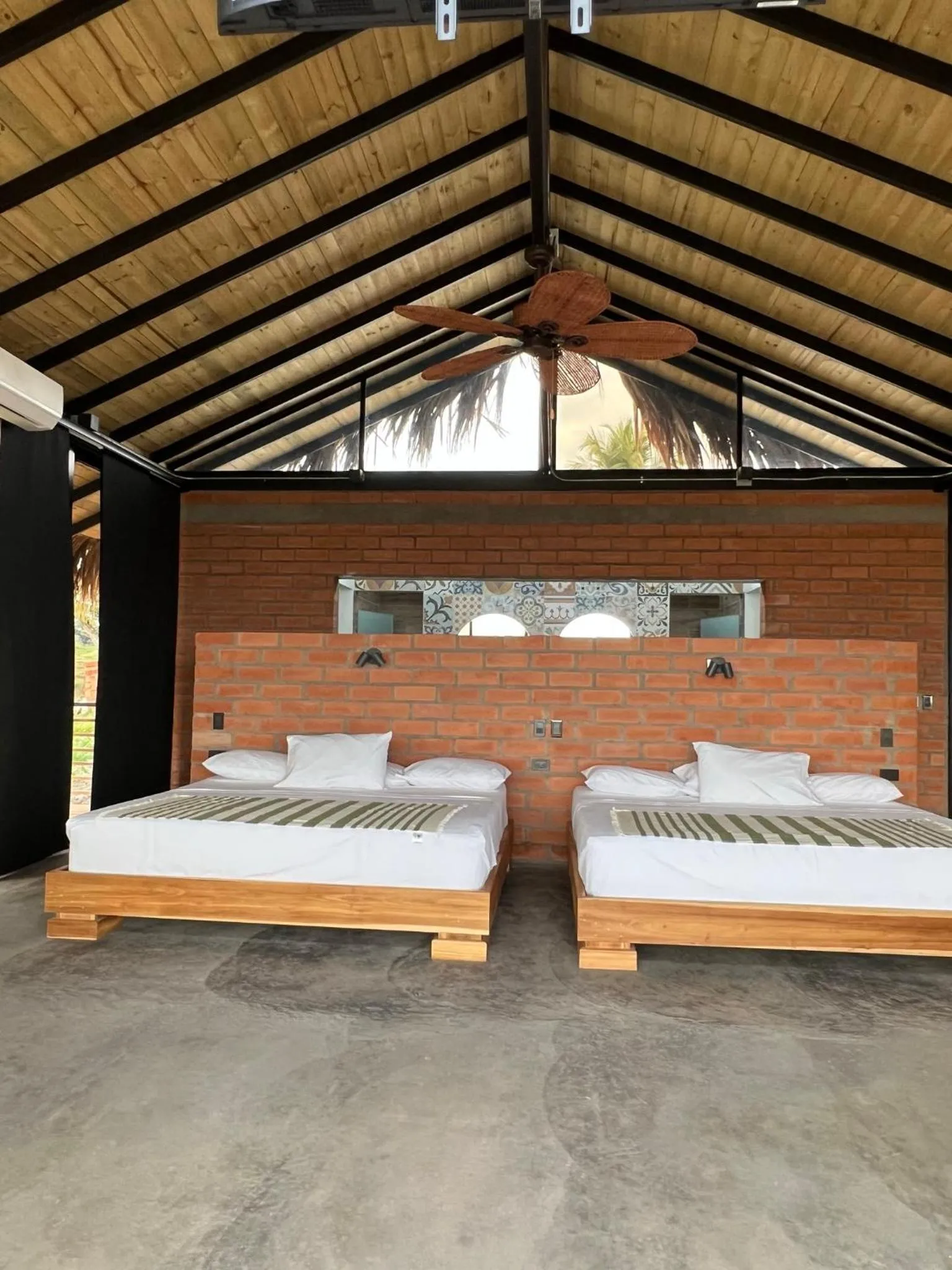 Bed in La Manola Finca Hotel