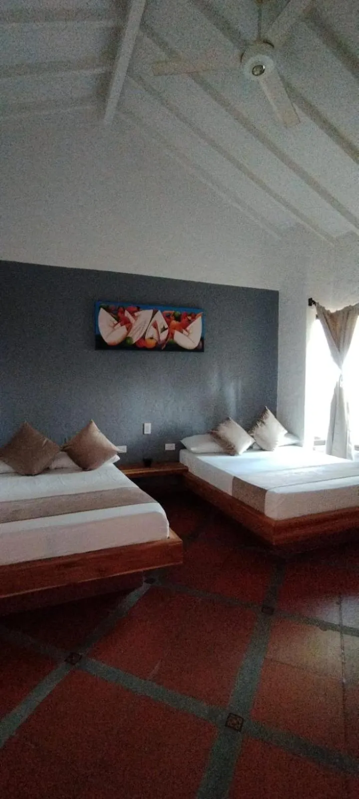 Bed in La Manola Finca Hotel