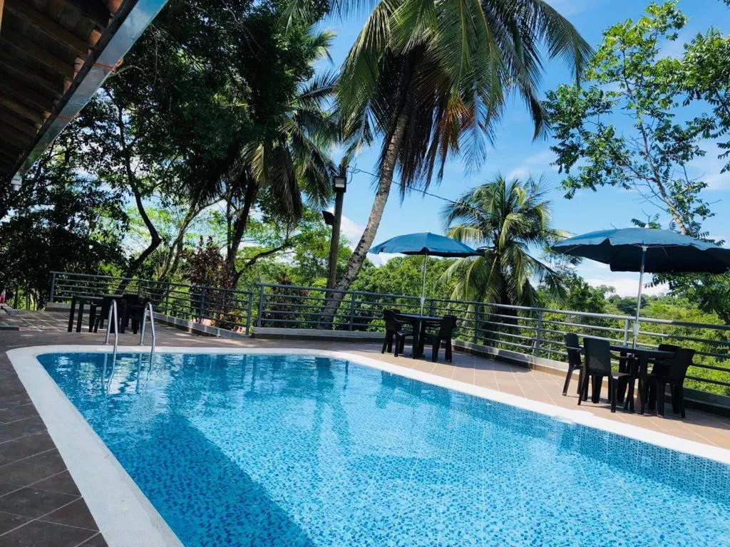 Pool view in La Manola Finca Hotel