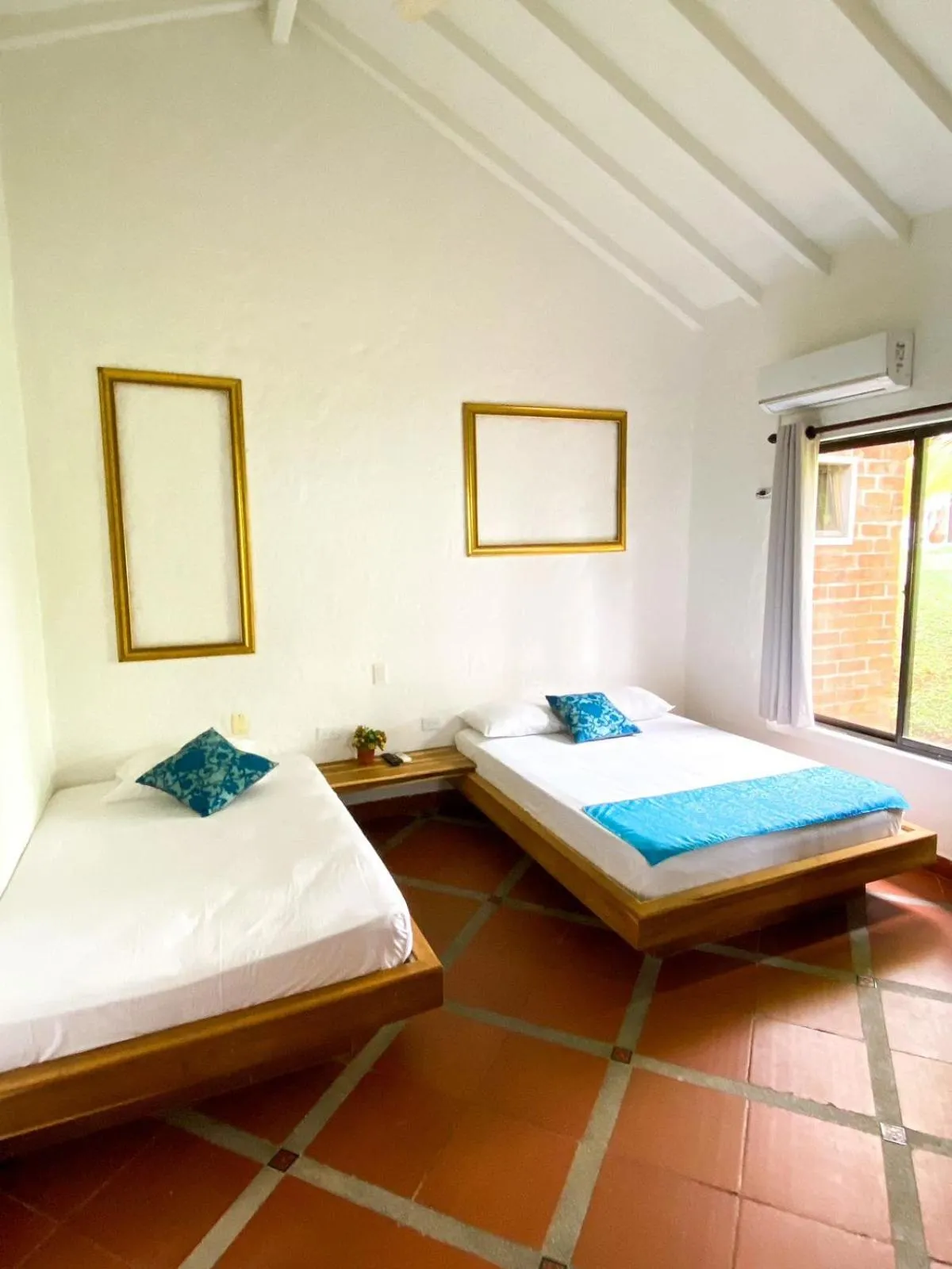 Bed in La Manola Finca Hotel