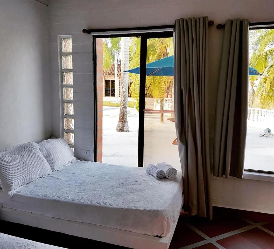 Bed in La Manola Finca Hotel