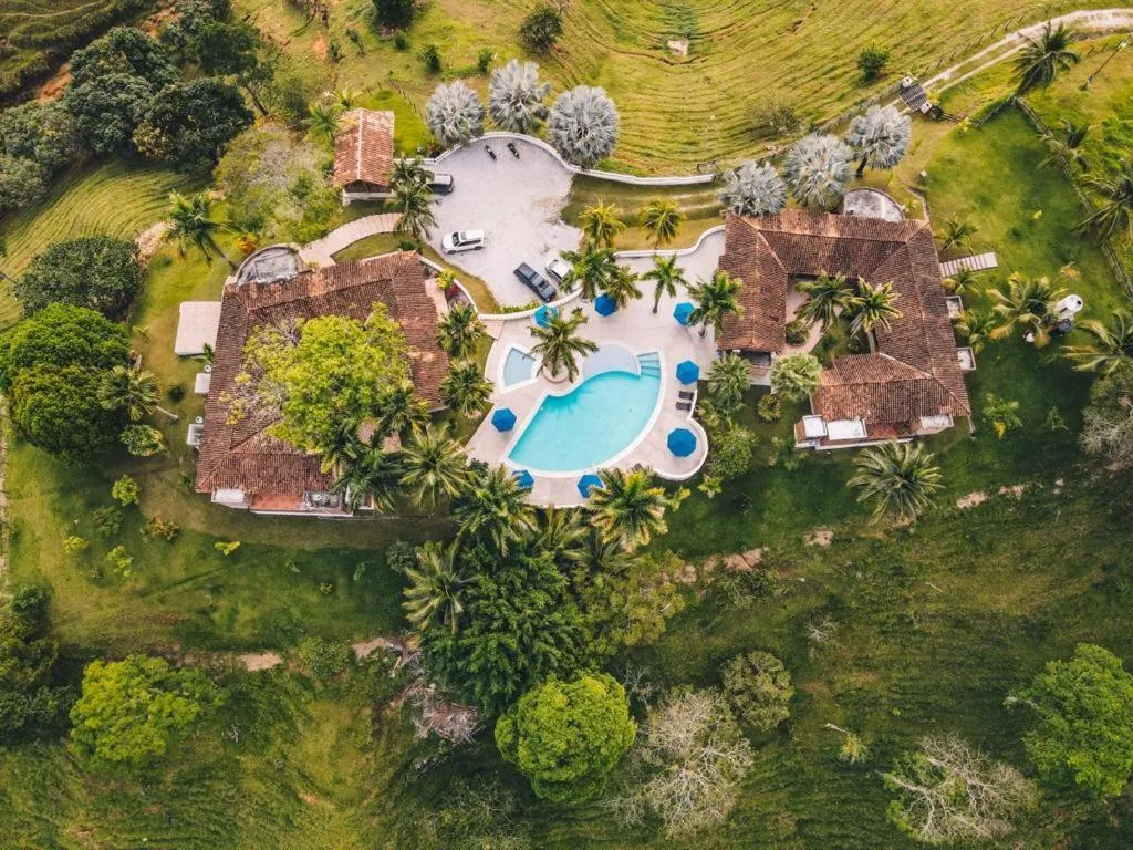 Bird's eye view in La Manola Finca Hotel