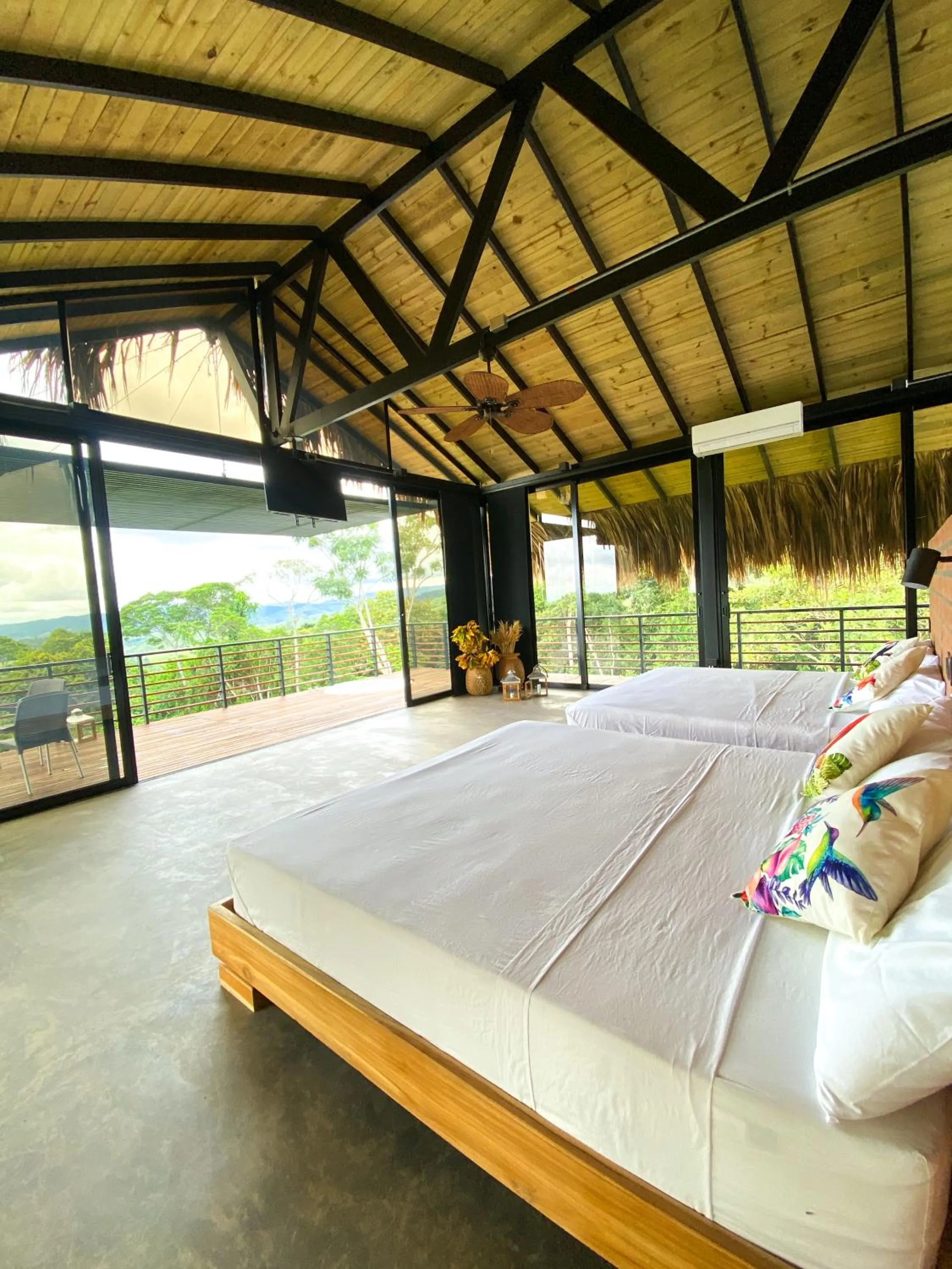 Bed in La Manola Finca Hotel