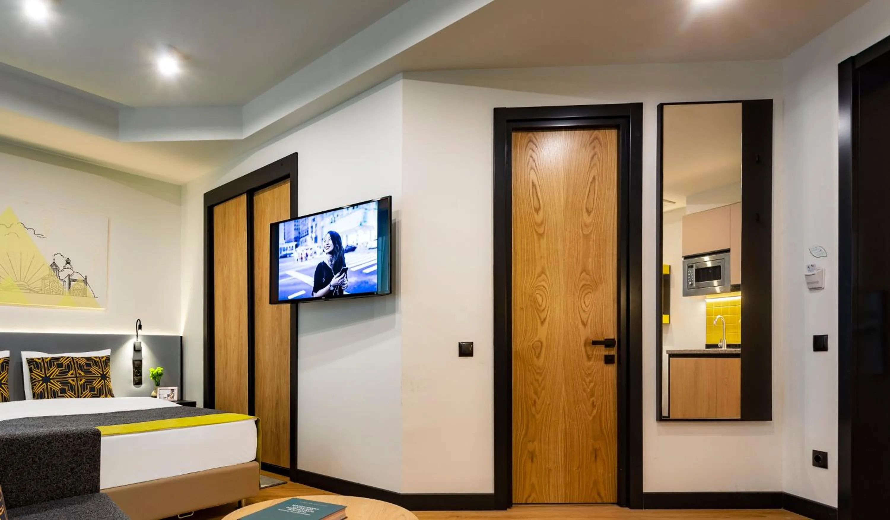 Photo of the whole room, Bed in Citadines City Centre Tbilisi