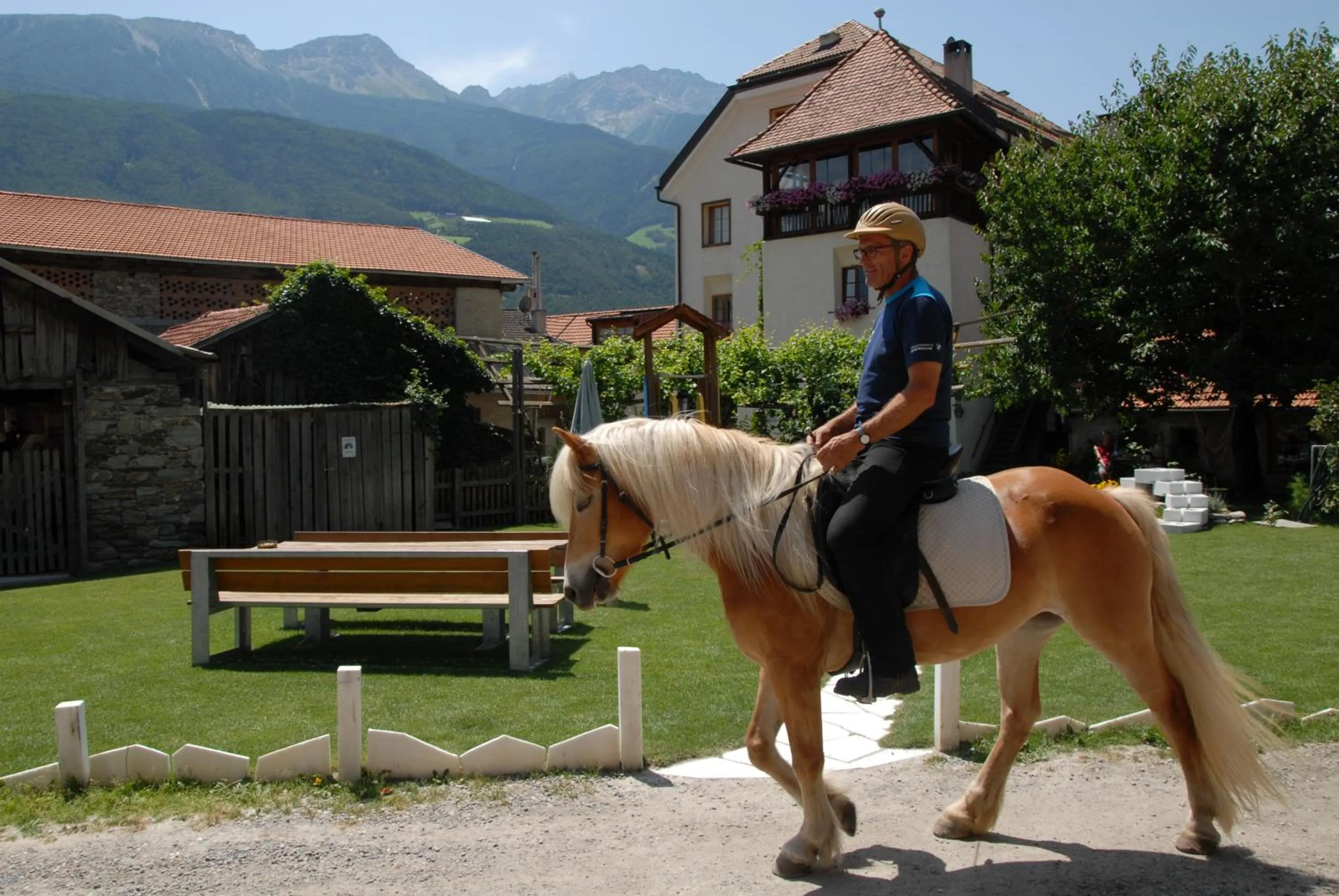 Property building in Landhotel Anna