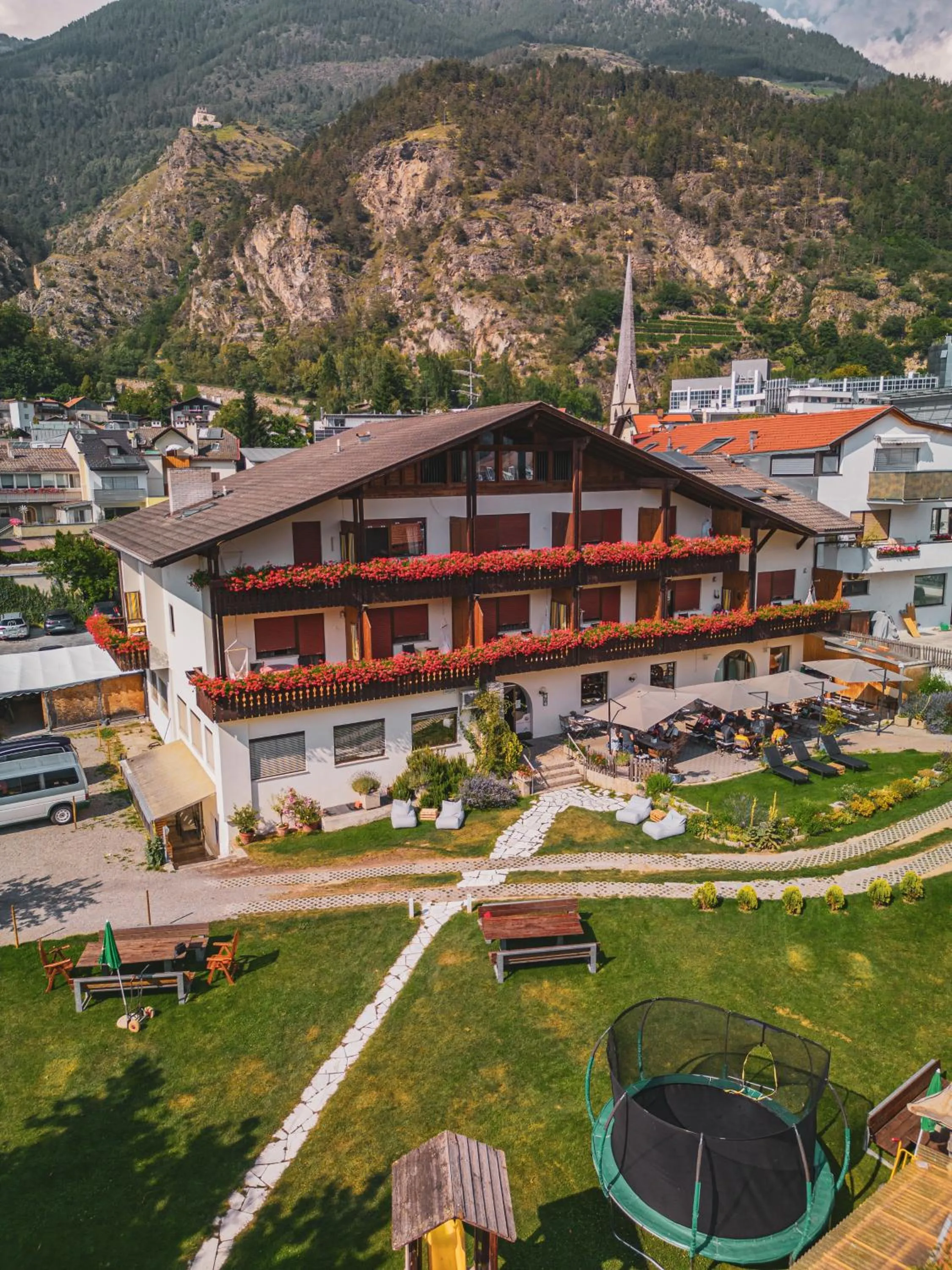 Garden in Landhotel Anna