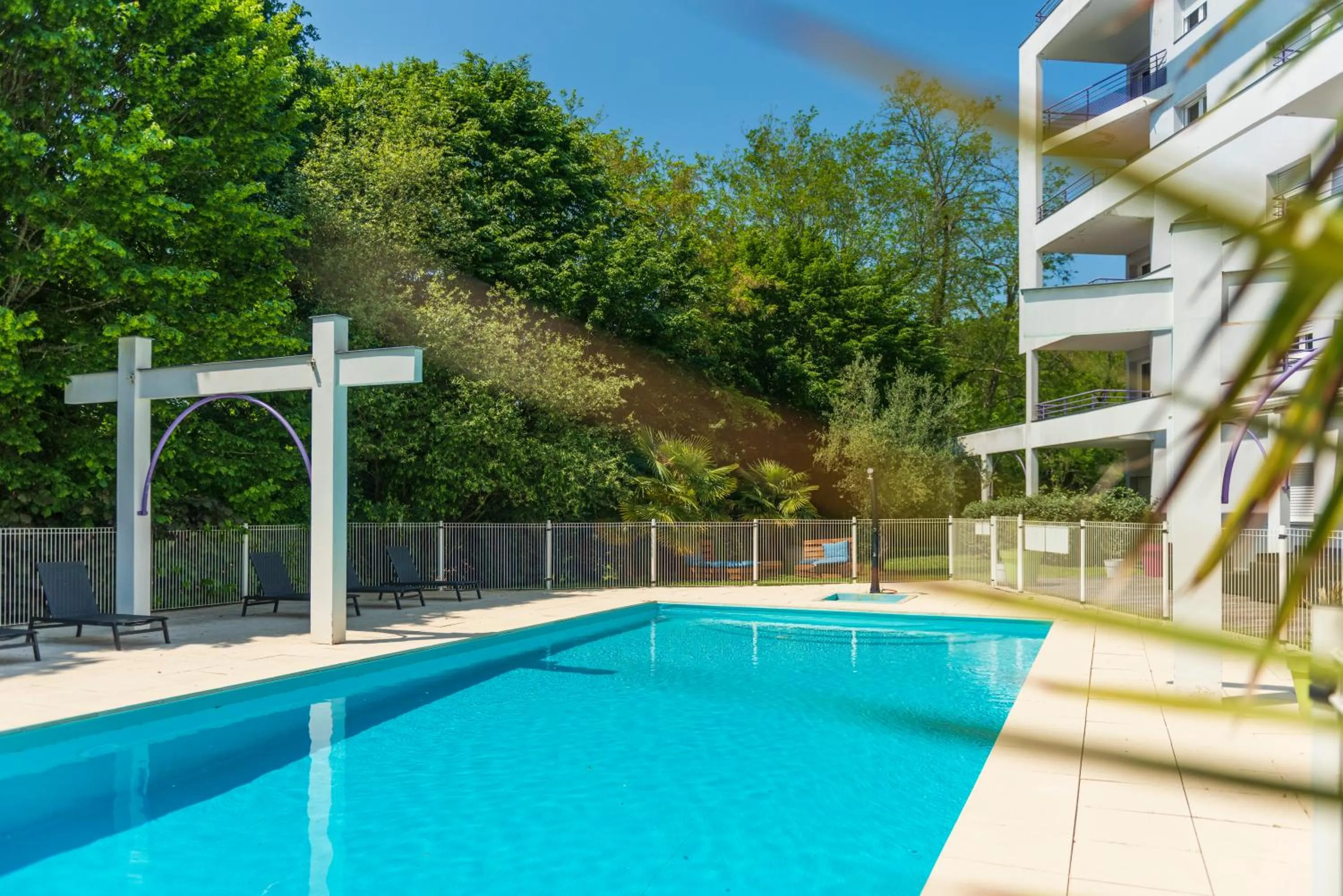 Swimming pool in CERISE Dax - Les Jardins du Lac
