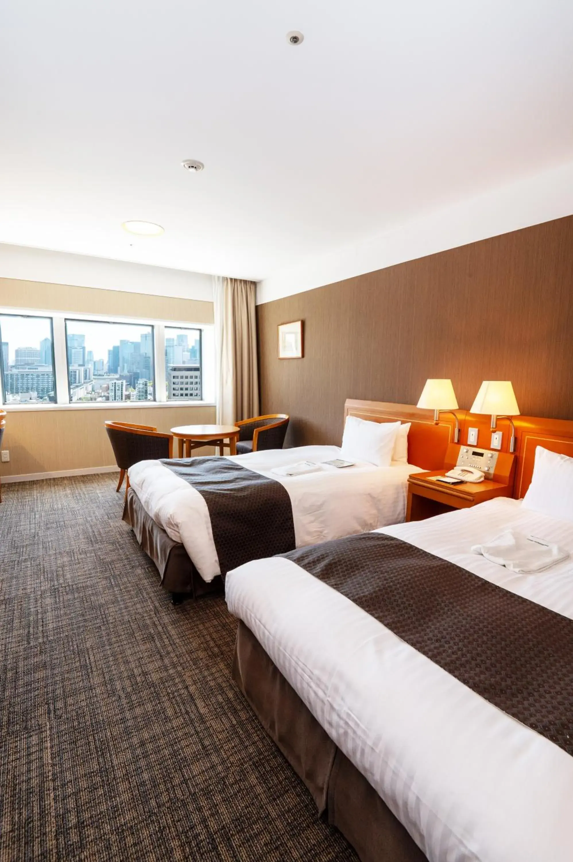 Bed in Toshi Center Hotel Bed in Toshi Center Hotel