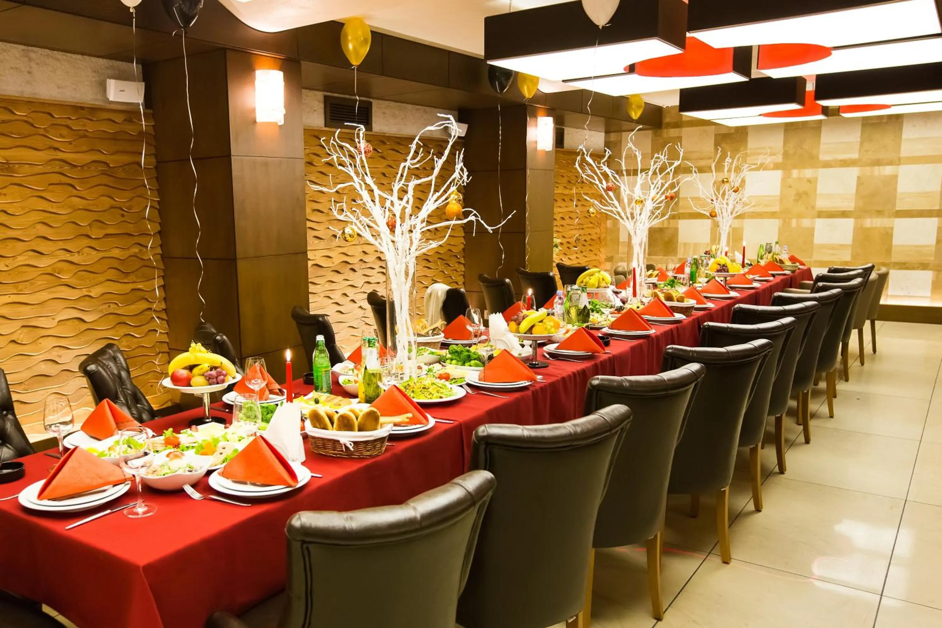 Dining area in Riviera Hotel