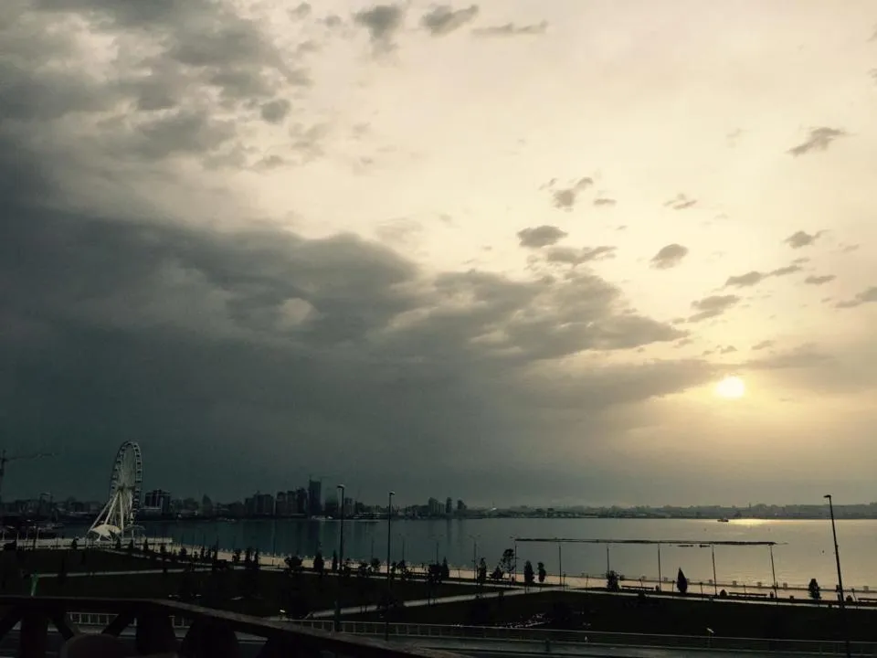 Sunset in Riviera Hotel