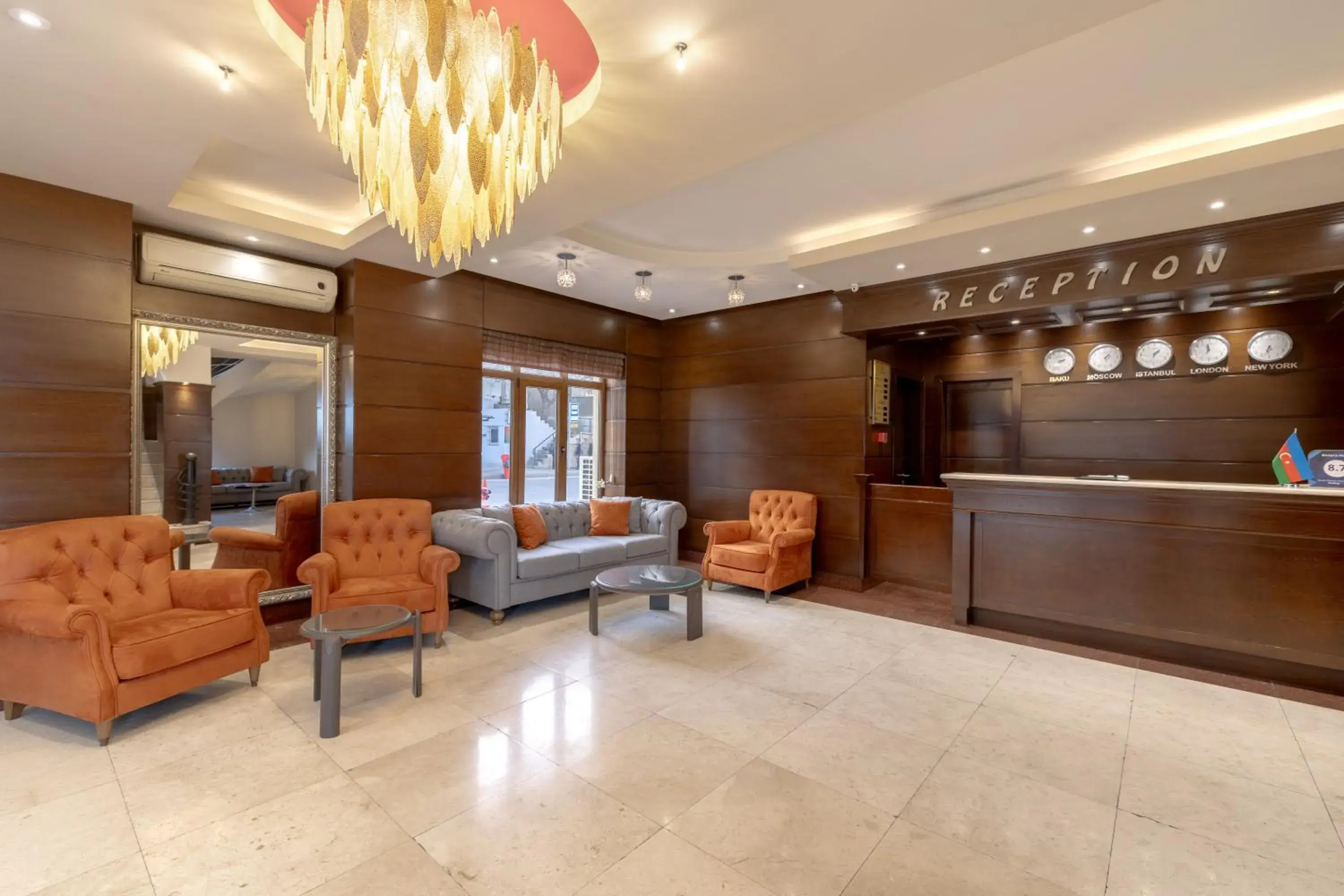 Lobby or reception in Riviera Hotel Lobby or reception in Riviera Hotel