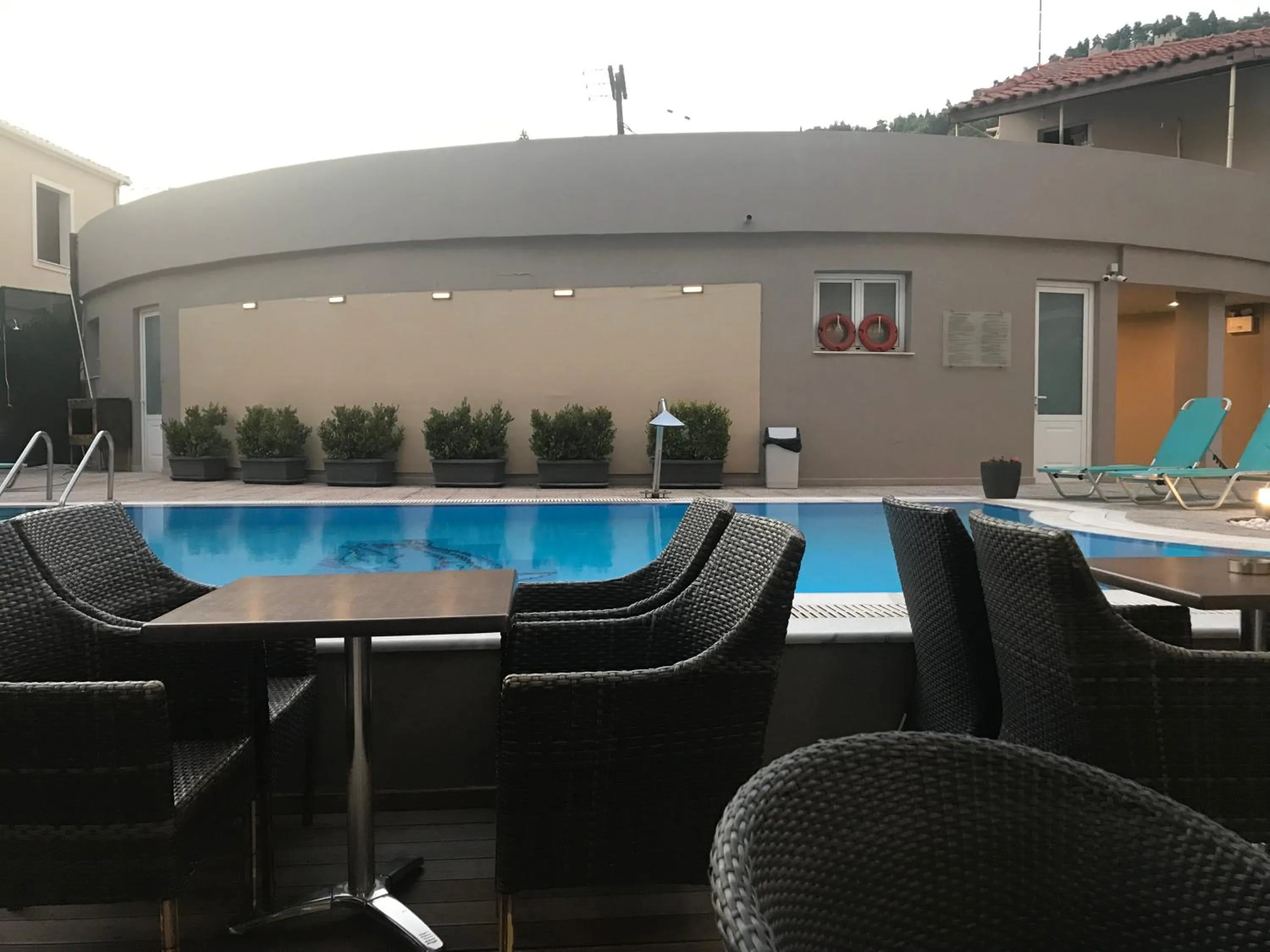 Swimming pool in Plaza Hotel