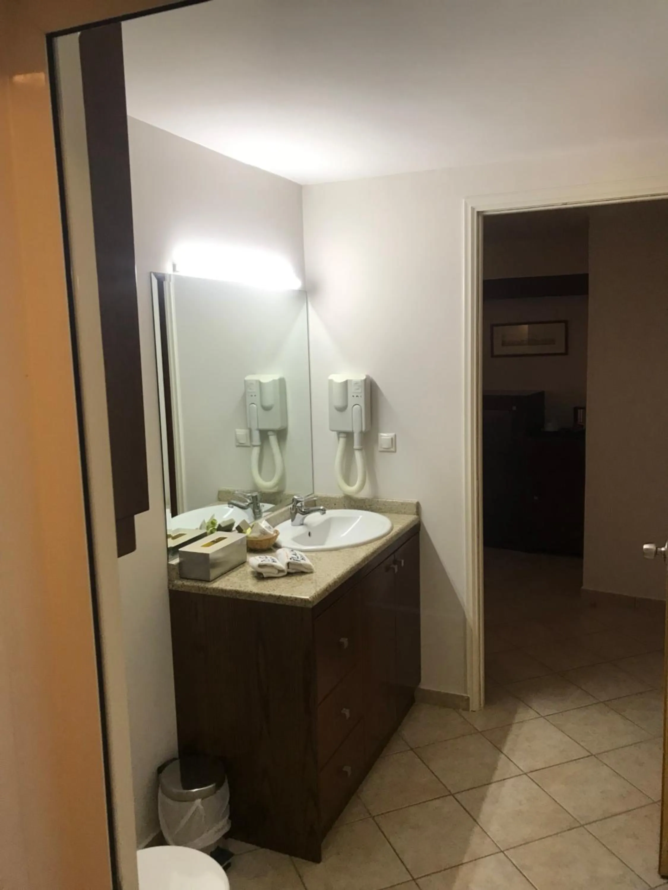 Bathroom in Plaza Hotel
