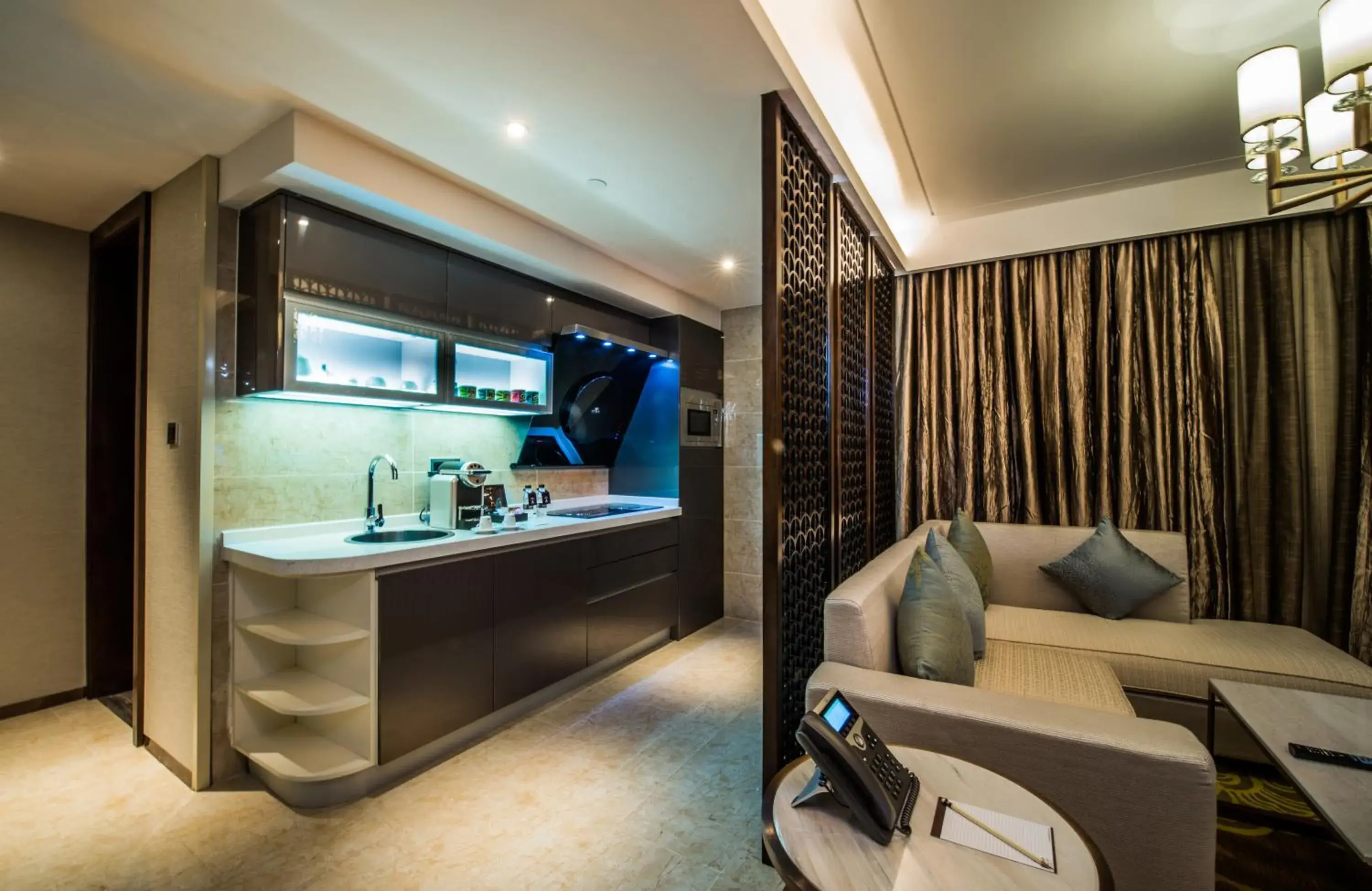 Kitchen or kitchenette, Bed in Braira Qurtubah Kitchen or kitchenette, Bed in Braira Qurtubah