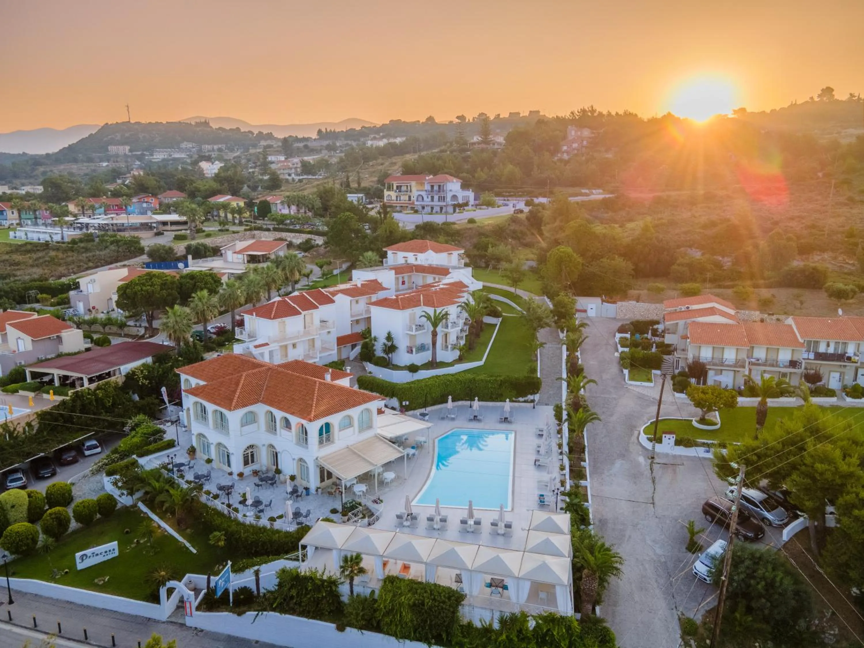 Property building in Princess Hotel